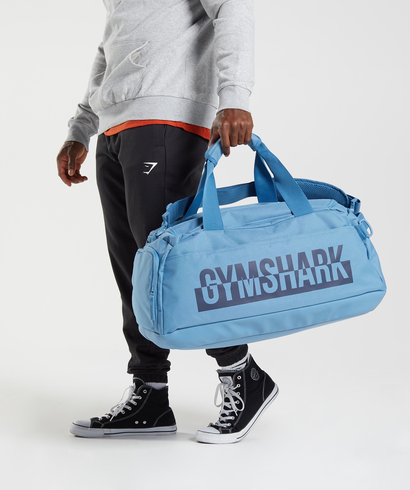 Bolsas Gymshark Bold Gym Hombre Azules | 5021349-WL