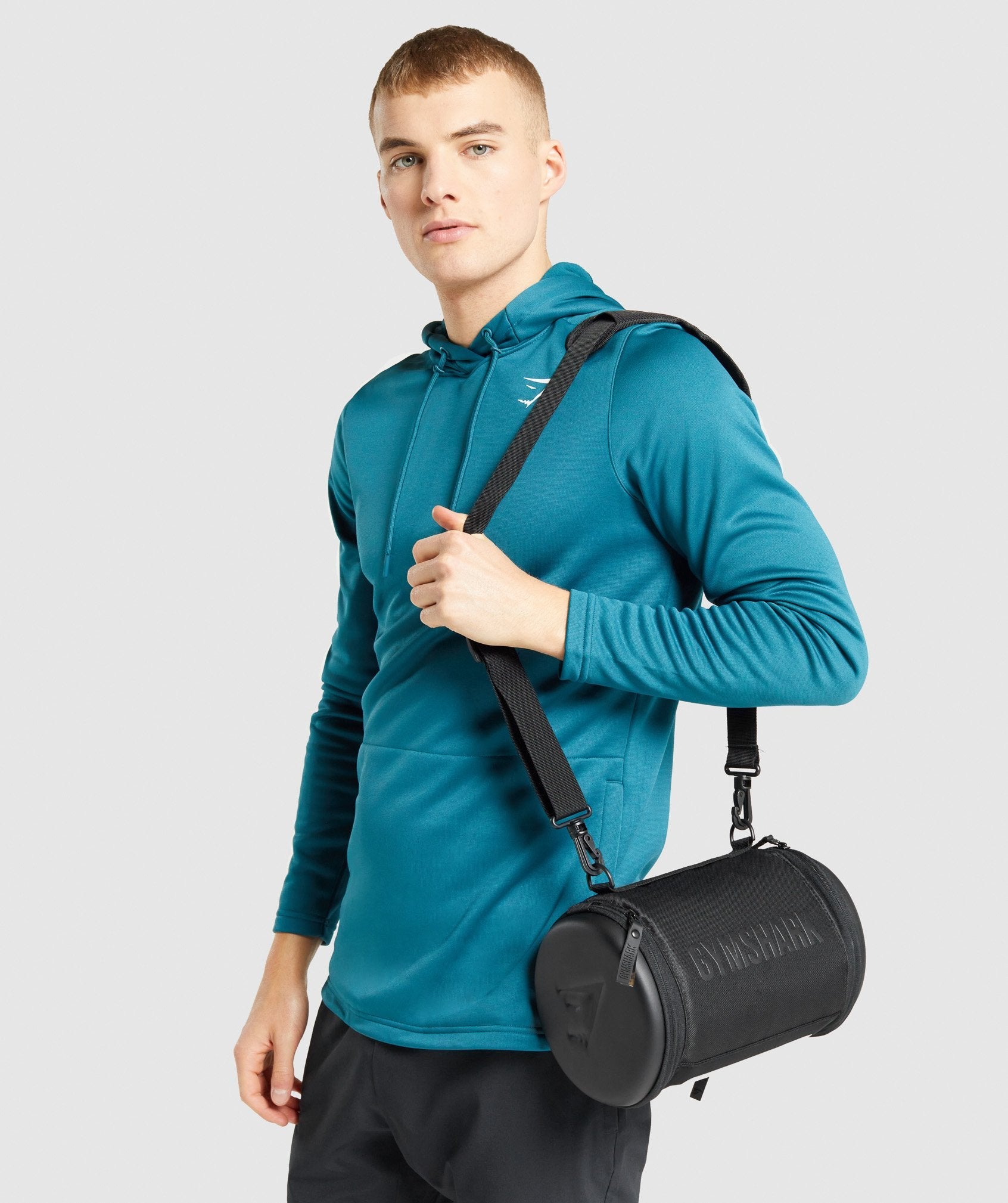 Bolsas Gymshark LC Hombre Negras | 9413076-ZE