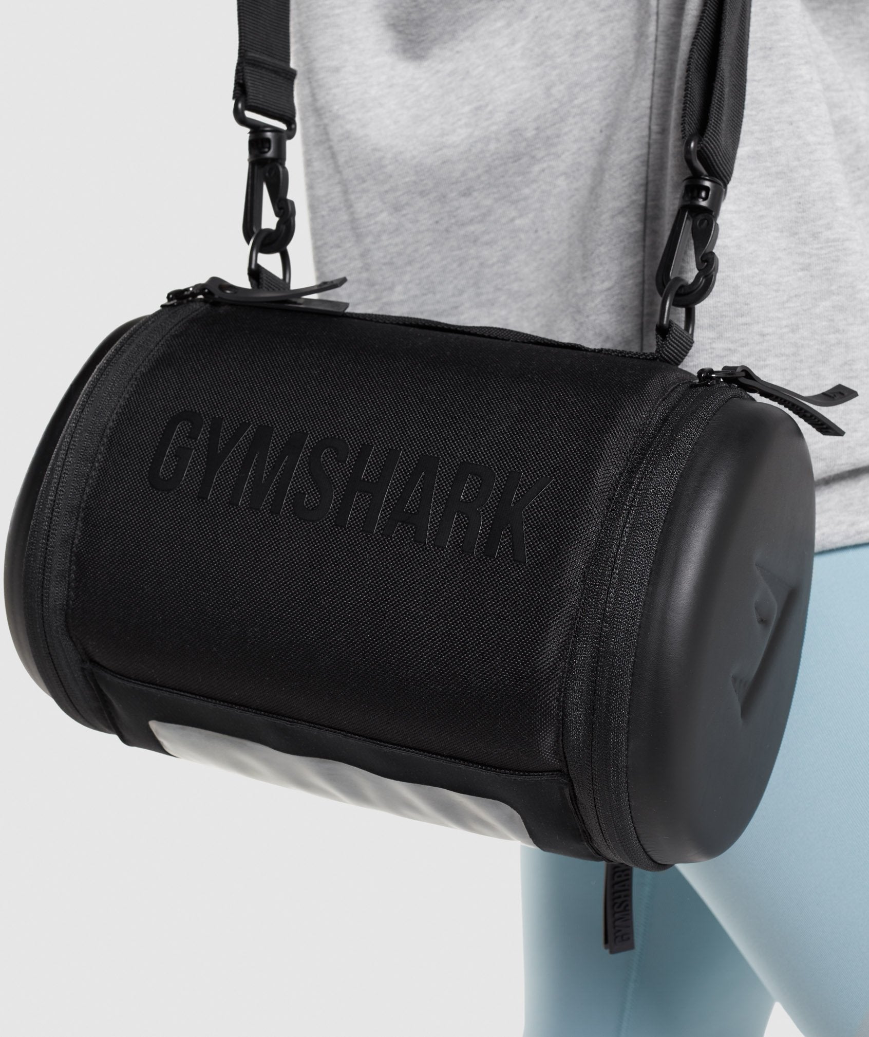 Bolsas Gymshark LC Hombre Negras | 9413076-ZE