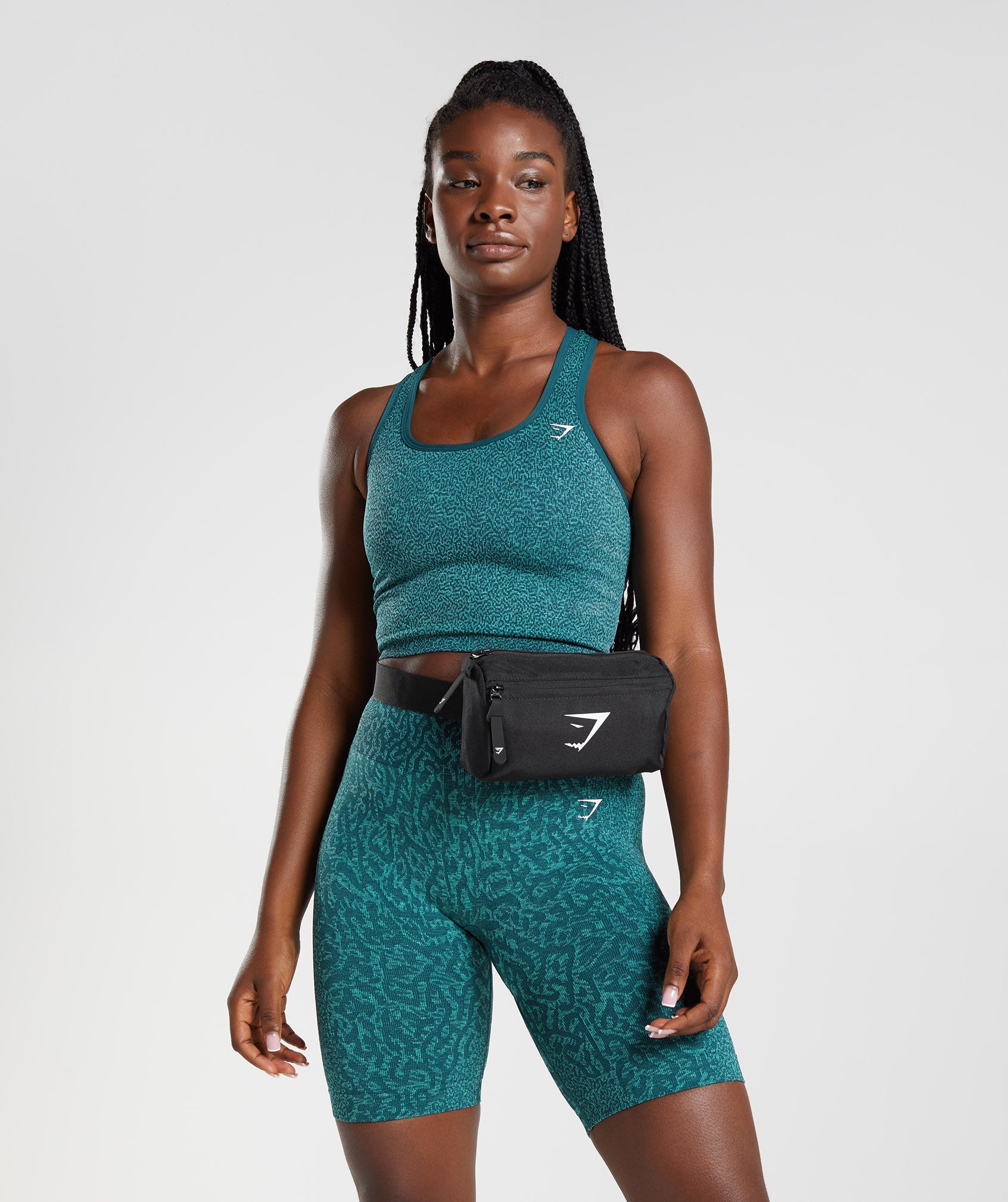 Bolsas Gymshark Sharkhead Cross Body Mujer Negras | 2710843-TB