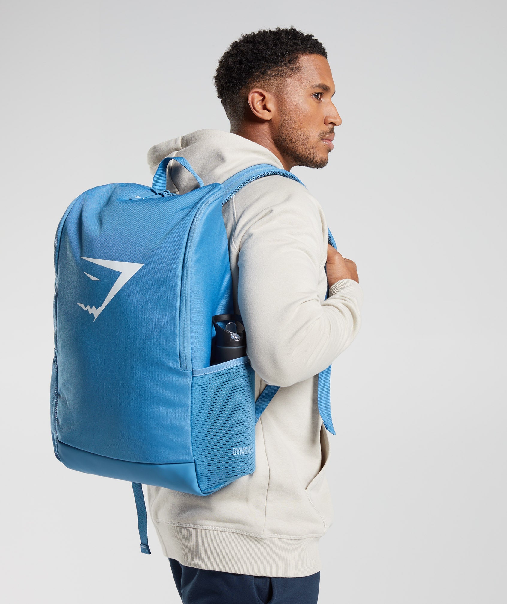 Bolsas Gymshark Sharkhead Hombre Azules | 1038926-NG