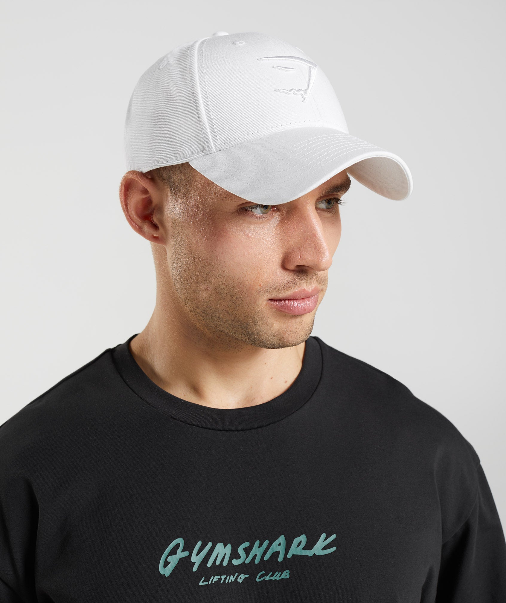 Bolsas Gymshark Sharkhead Hombre Blancas | 7598321-SU