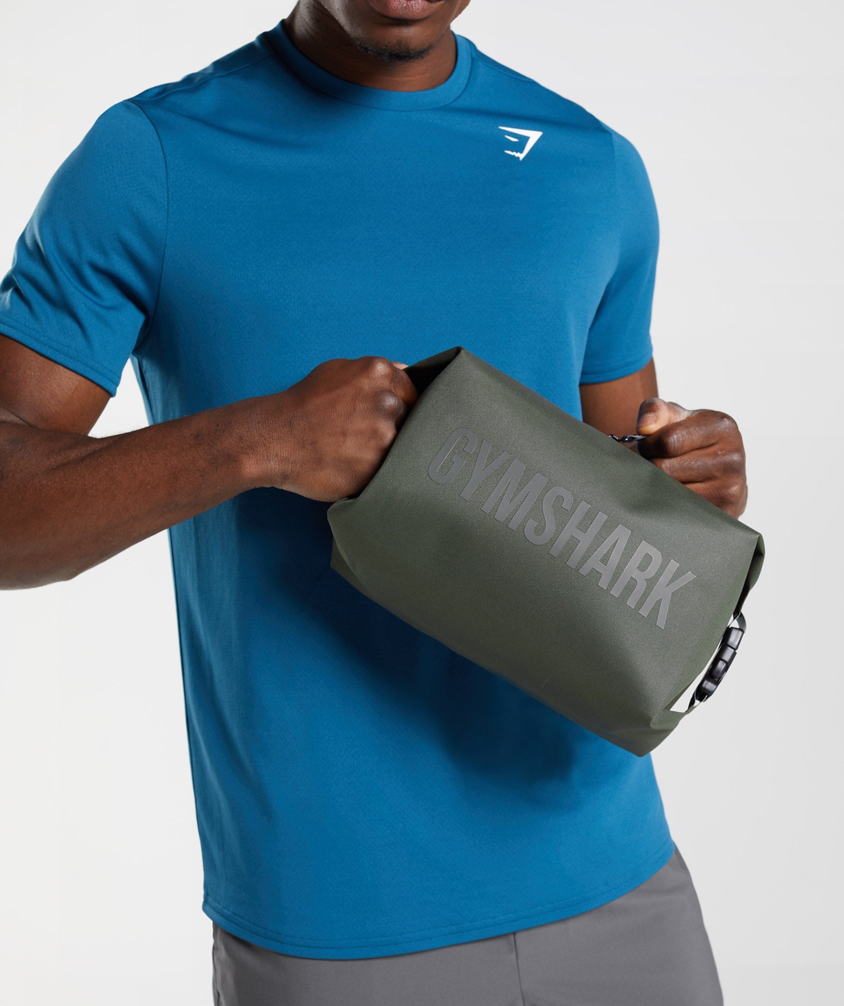 Bolsas Gymshark X-Series Toiletry Hombre Verde Oliva | 1586720-LQ