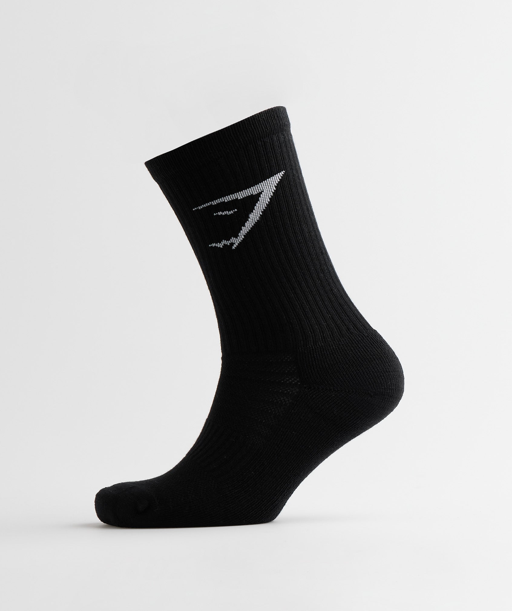 Calcetines Gymshark Crew 3pk Hombre Negras | 6192840-FN