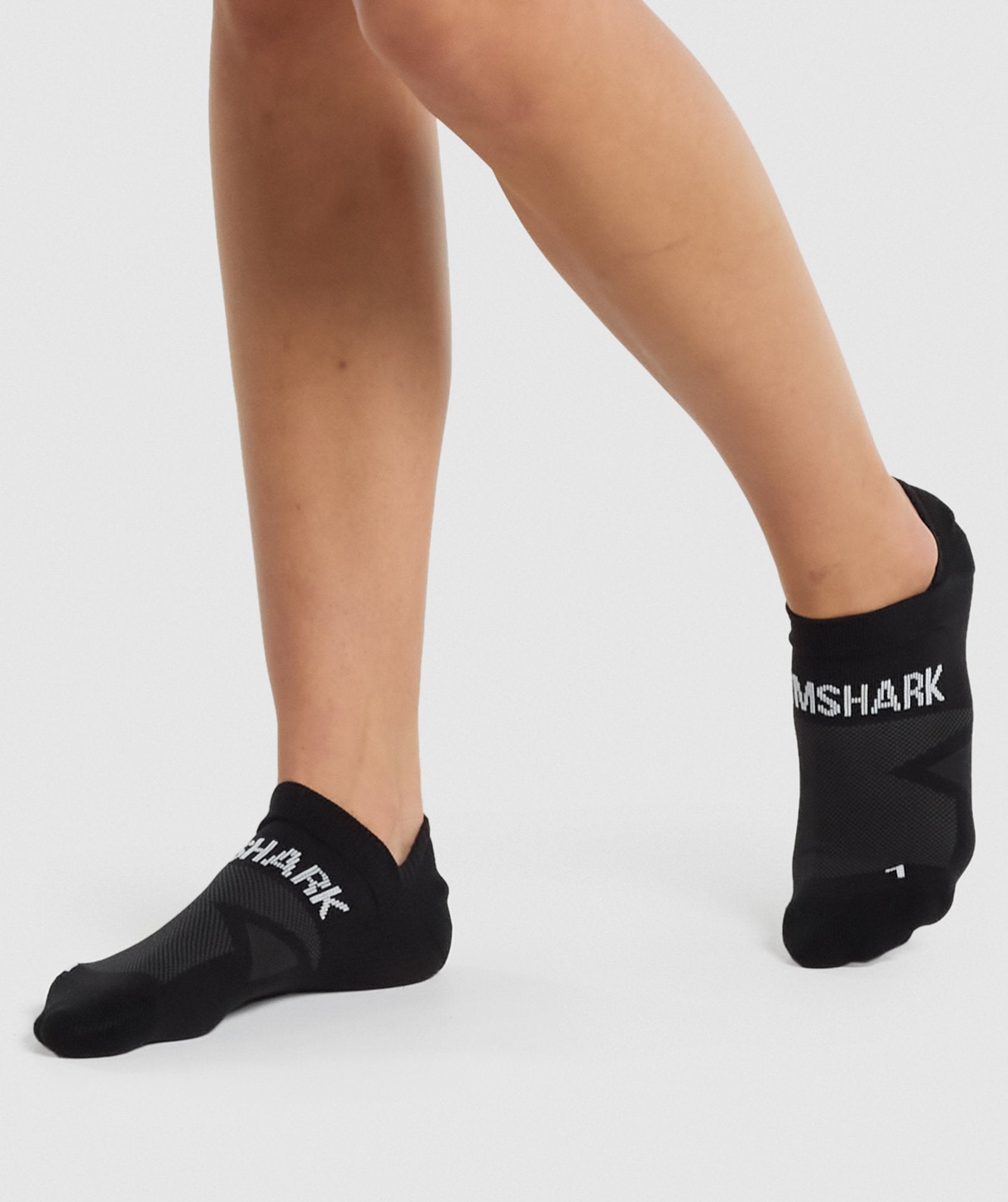 Calcetines Gymshark No Show Performance Mujer Negras | 5013826-JY