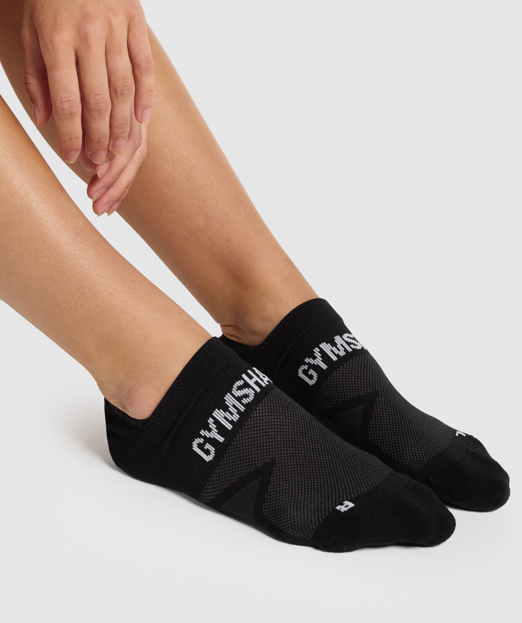 Calcetines Gymshark No Show Performance Mujer Negras | 5013826-JY