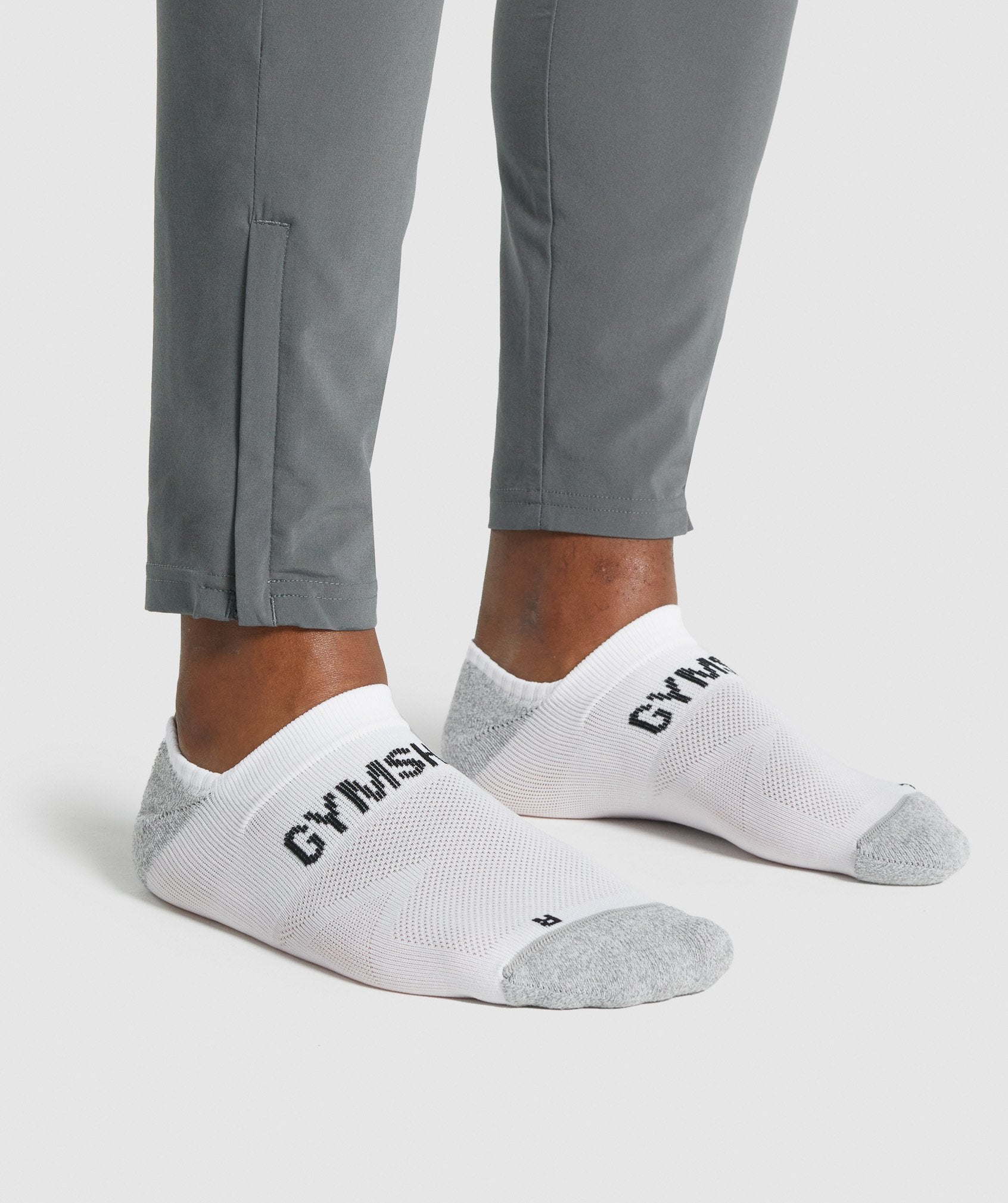 Calcetines Gymshark No Show Performance Hombre Blancas | 8027351-PT