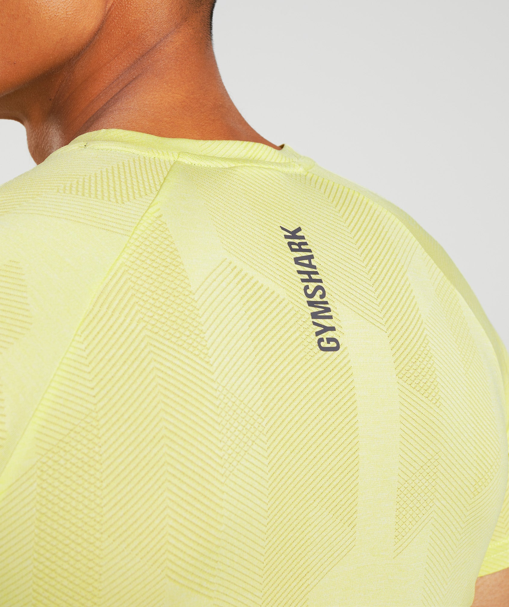 Camiseta Gymshark Apex Hombre Amarillo | 8372159-QF