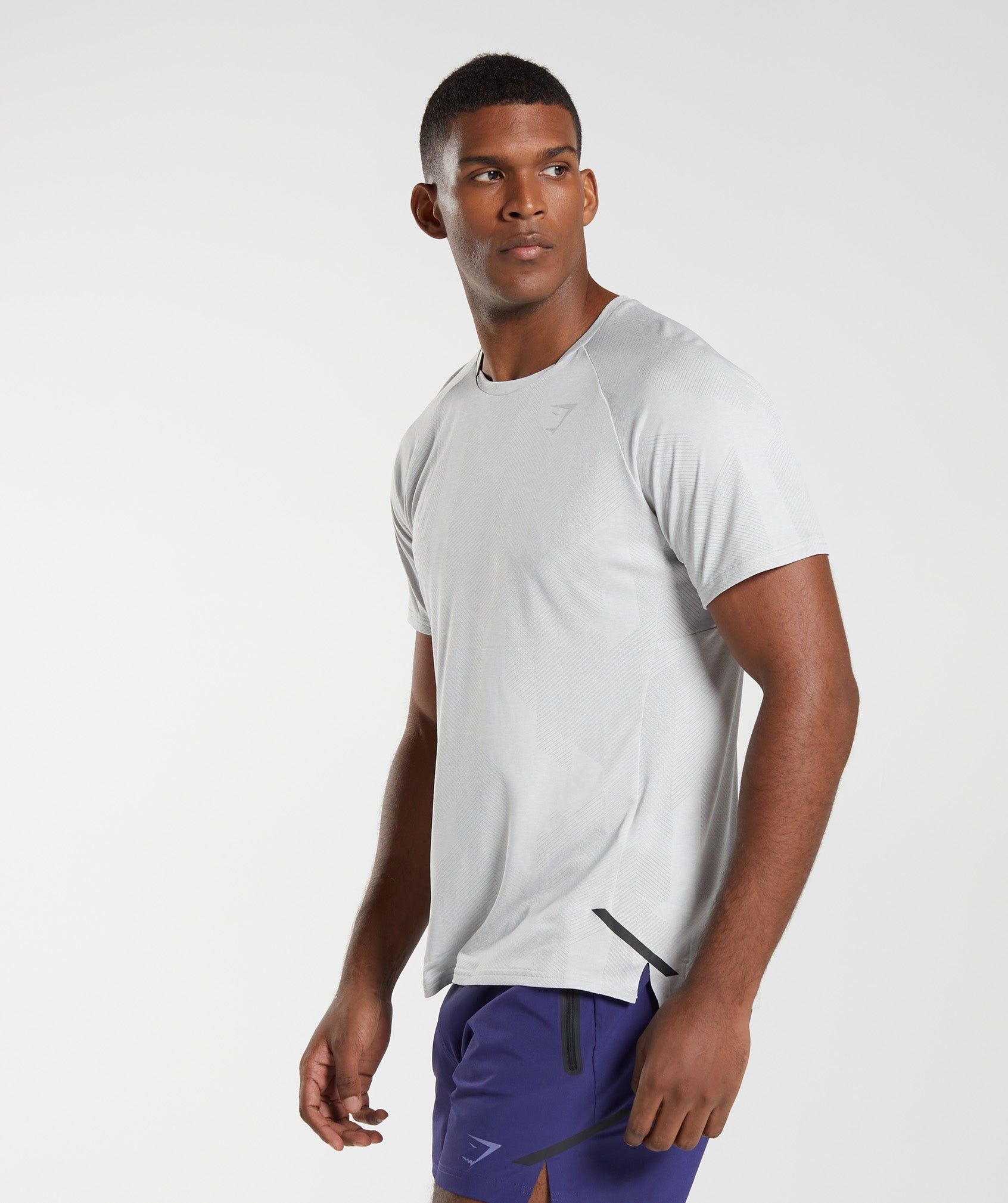 Camiseta Gymshark Apex Hombre Blancas | 8627159-SY