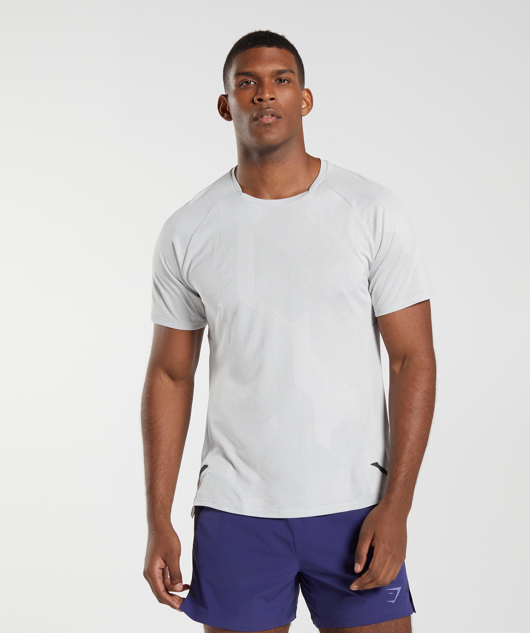 Camiseta Gymshark Apex Hombre Blancas | 8627159-SY