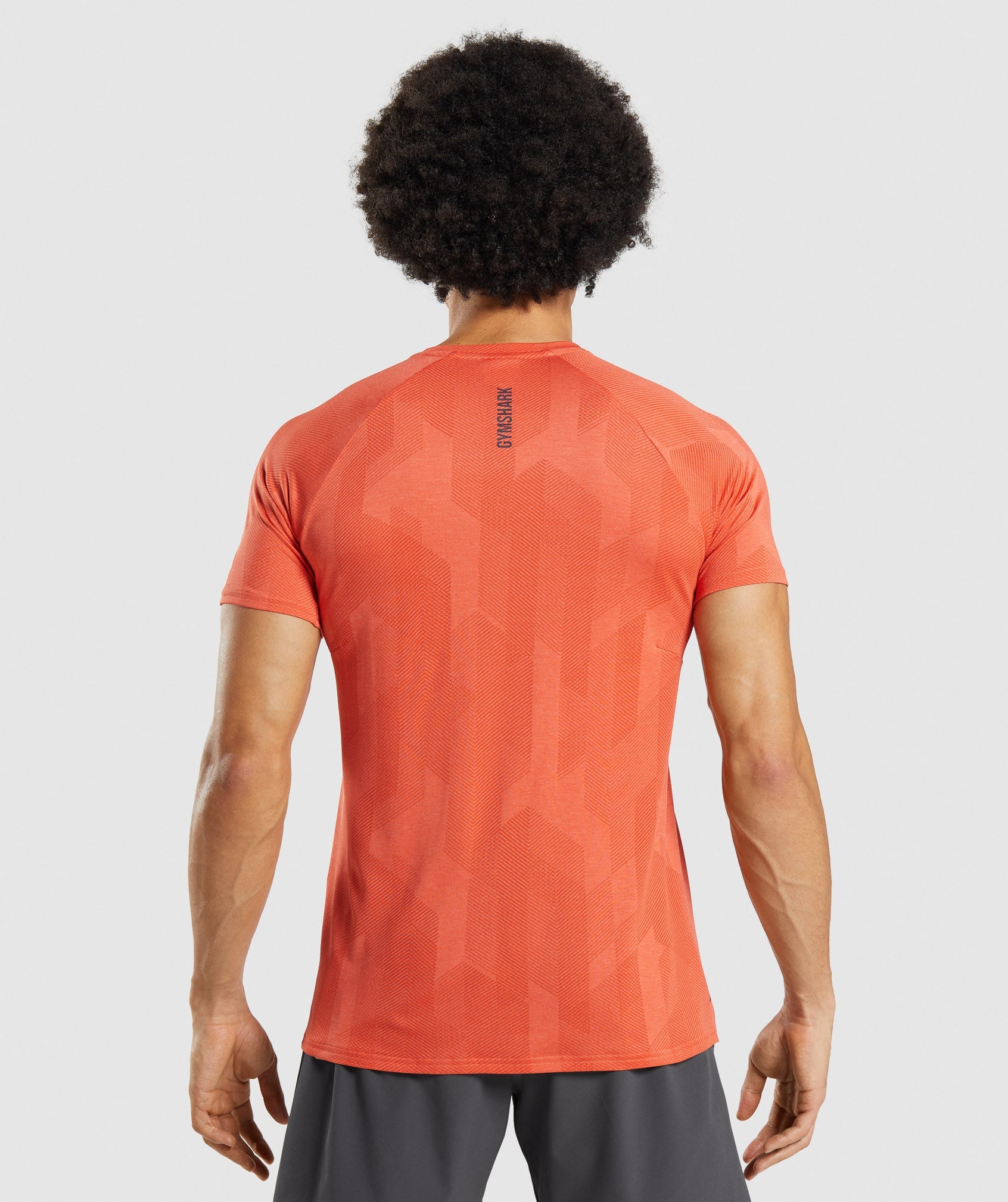 Camiseta Gymshark Apex Hombre Naranjas | 4620185-TI