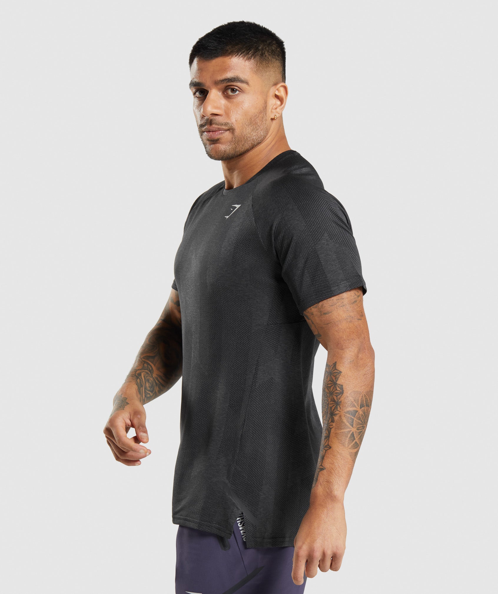 Camiseta Gymshark Apex Hombre Negras | 8170436-IE