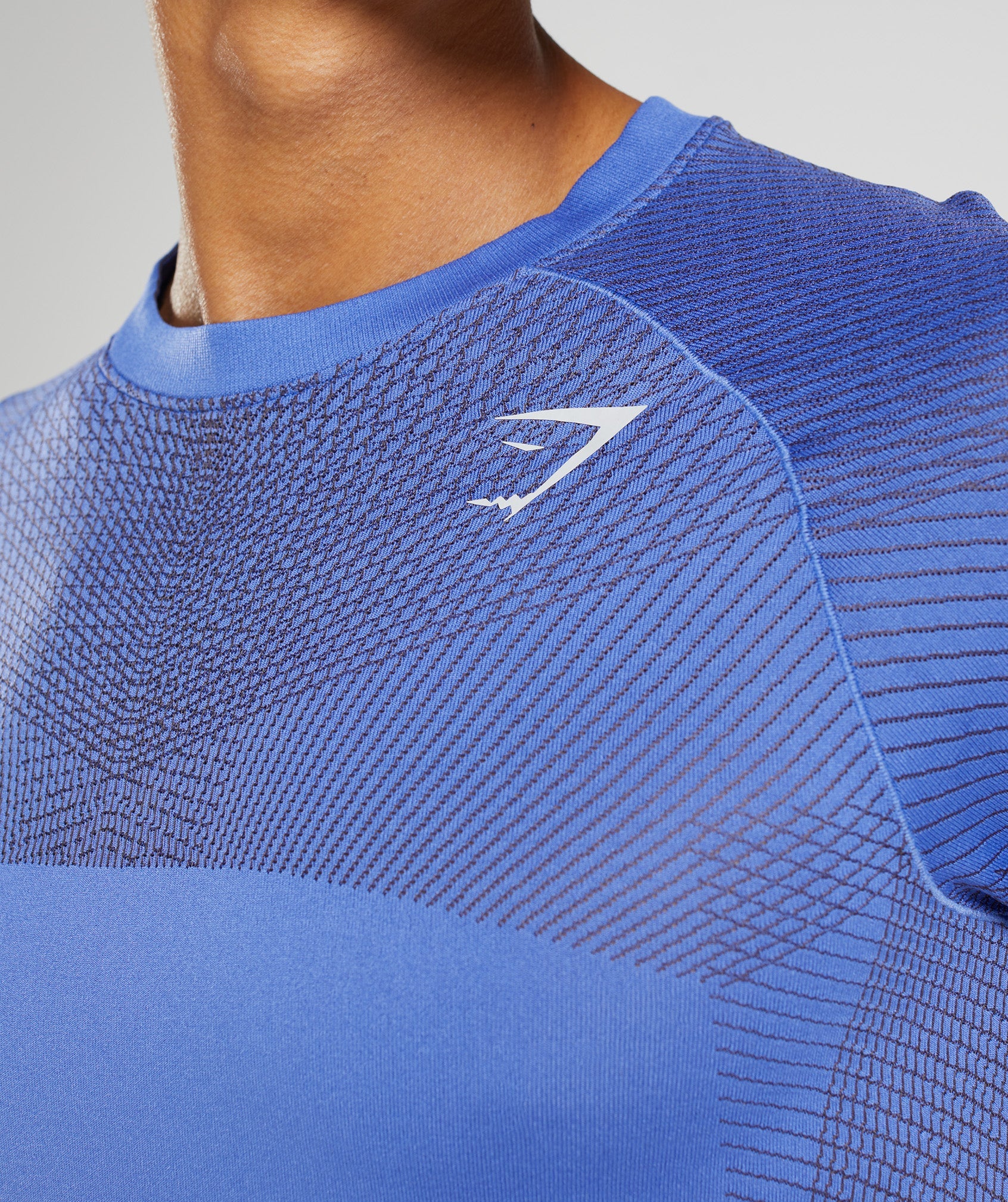 Camiseta Gymshark Apex Seamless Hombre Azules | 9458270-WC