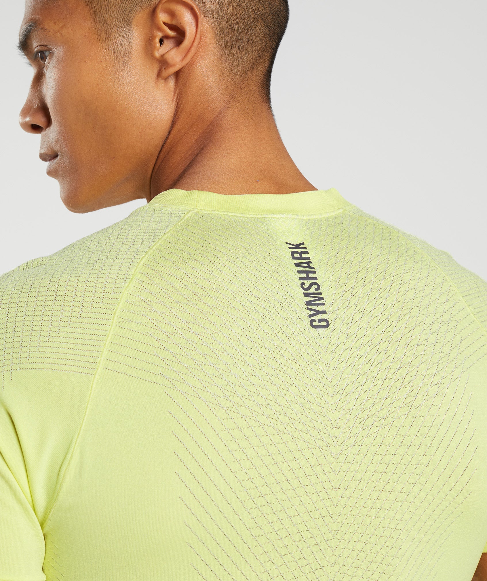 Camiseta Gymshark Apex Seamless Hombre Verde Blancas | 0893415-CI