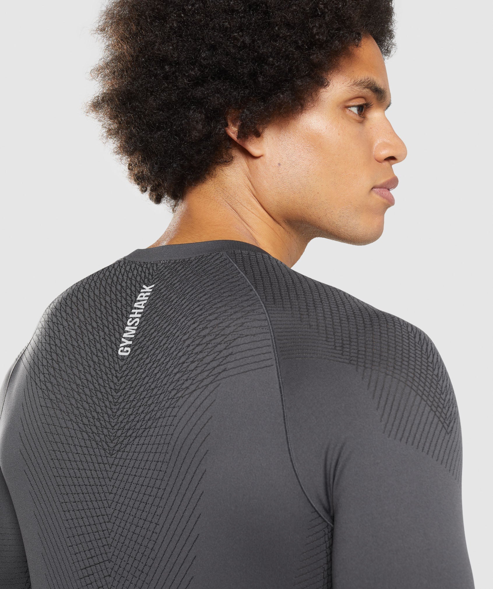 Camiseta Gymshark Apex Seamless Long Sleeve Hombre Negras | 6253840-GJ