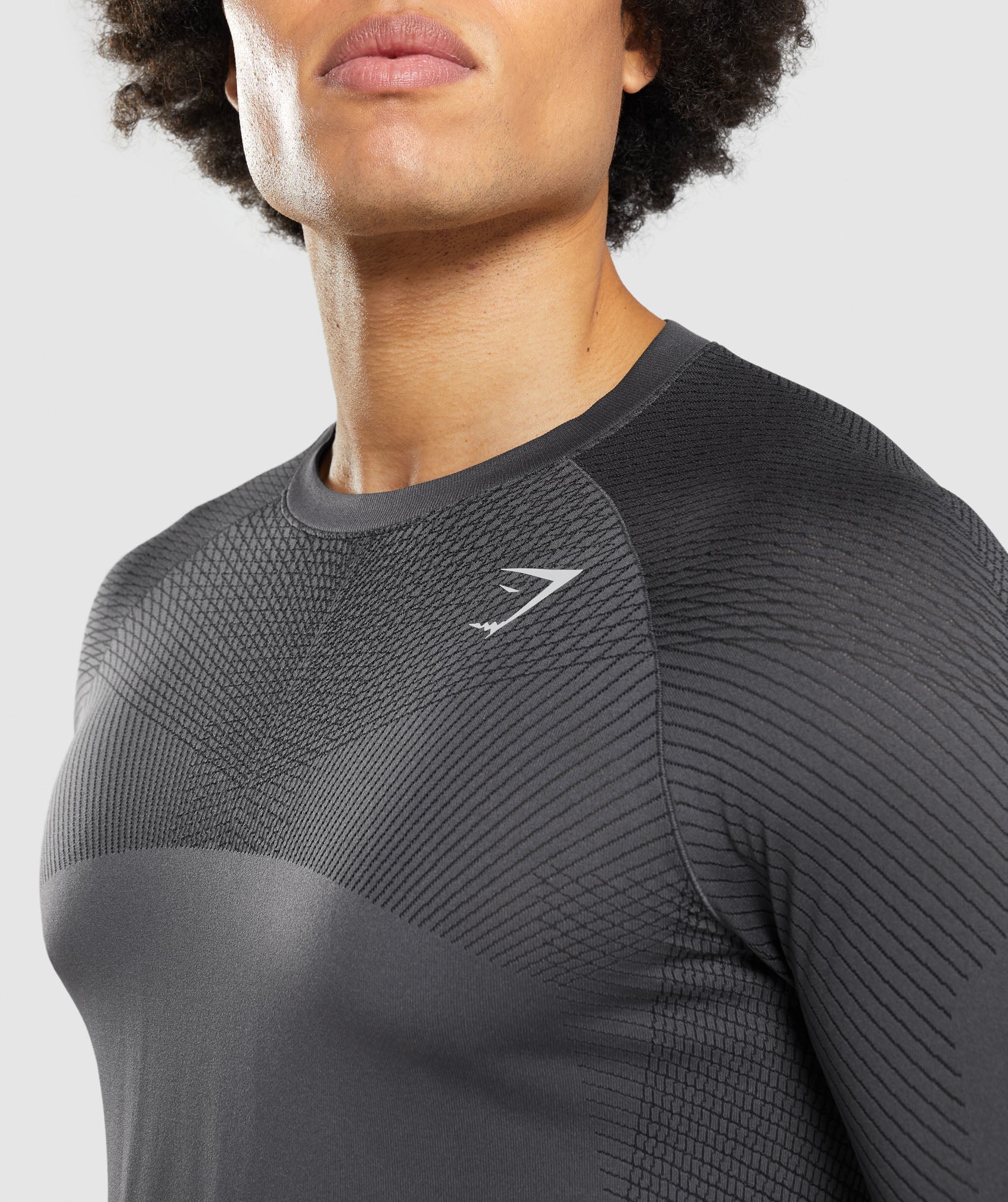 Camiseta Gymshark Apex Seamless Long Sleeve Hombre Negras | 6253840-GJ