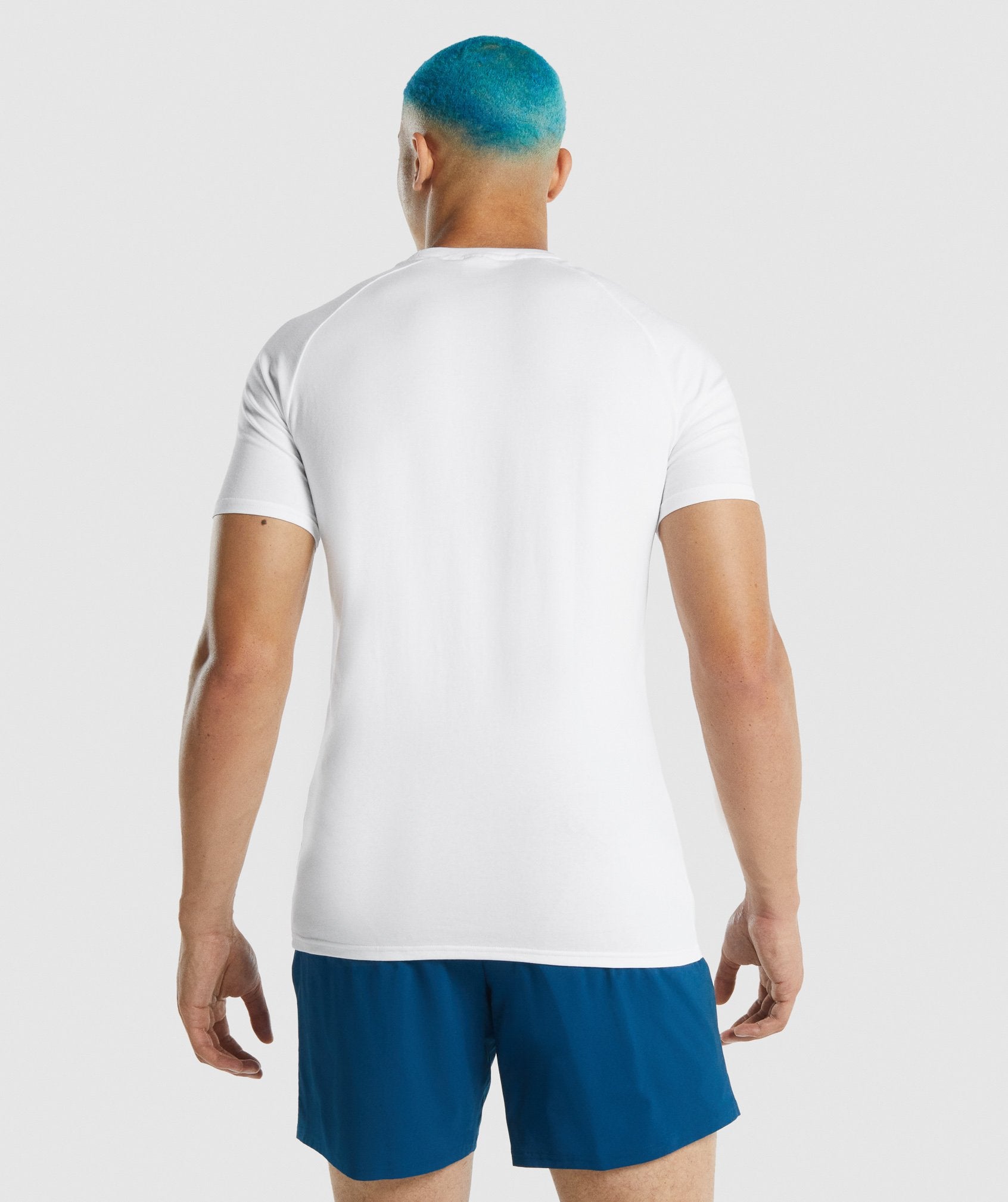 Camiseta Gymshark Apollo Hombre Blancas | 2708194-GM