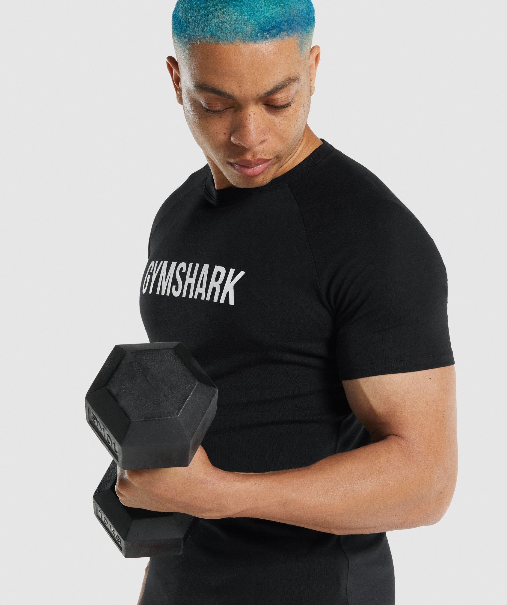 Camiseta Gymshark Apollo Hombre Negras | 1328540-UW