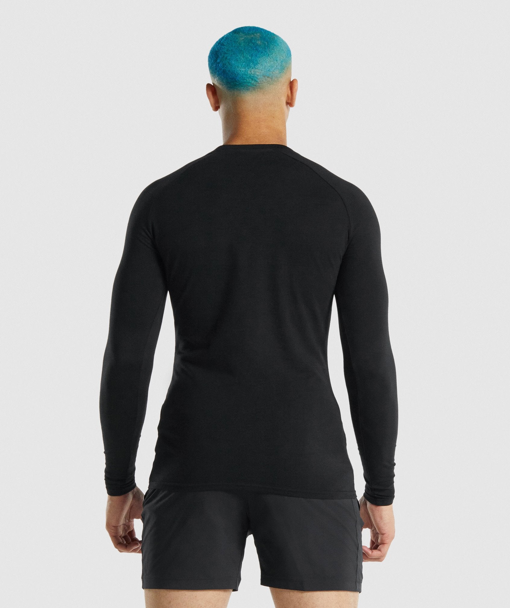 Camiseta Gymshark Apollo Long Sleeve Hombre Negras | 3567418-JV