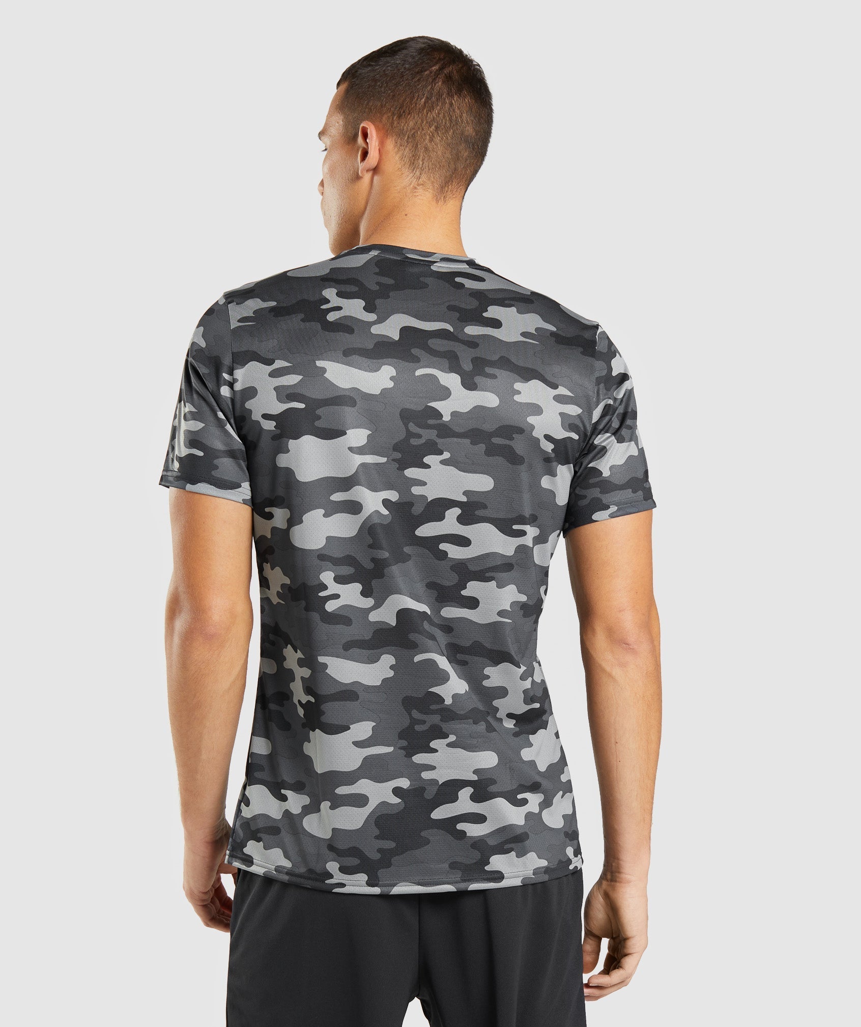 Camiseta Gymshark Arrival Hombre Gris | 0845136-TB