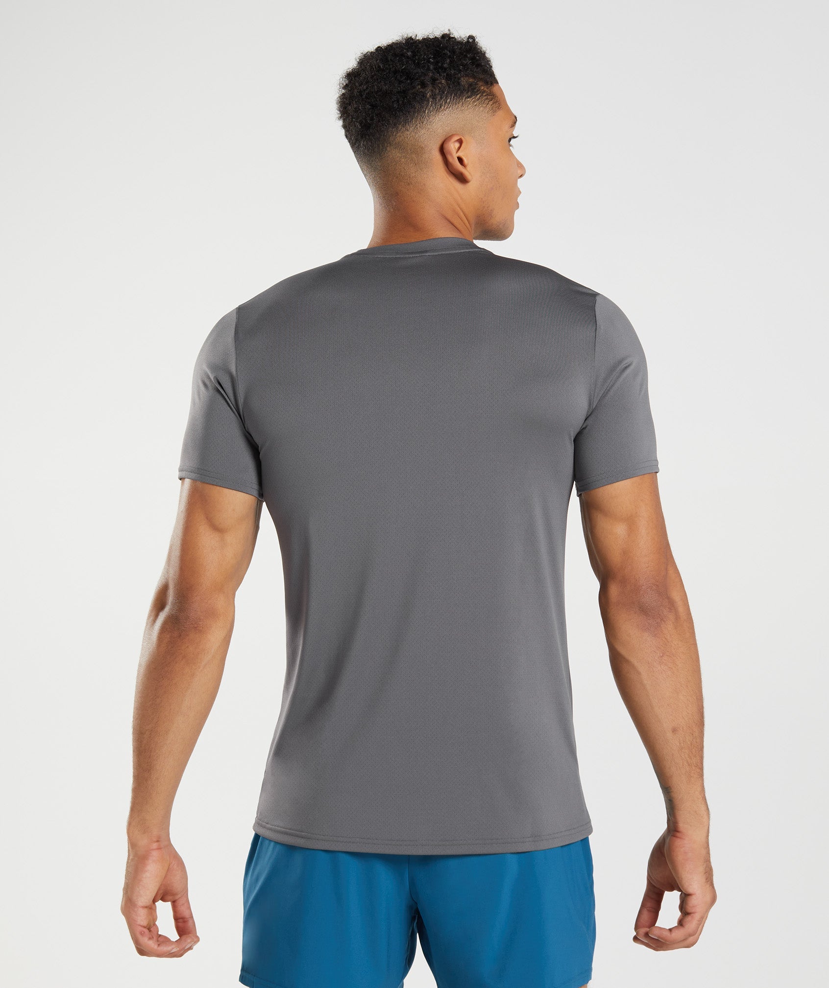 Camiseta Gymshark Arrival Hombre Gris | 7358691-FD