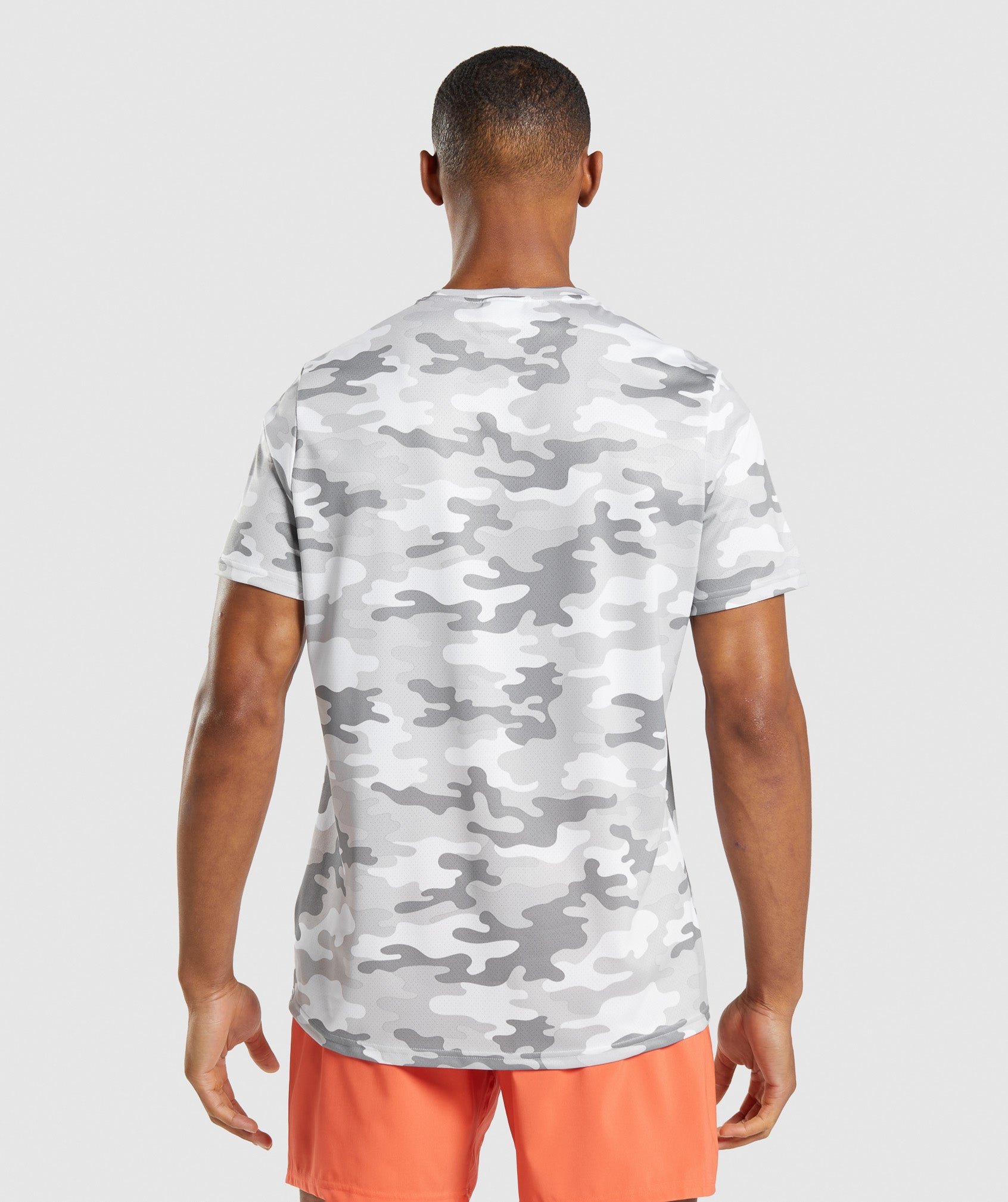 Camiseta Gymshark Arrival Hombre Gris Claro | 3275946-TJ