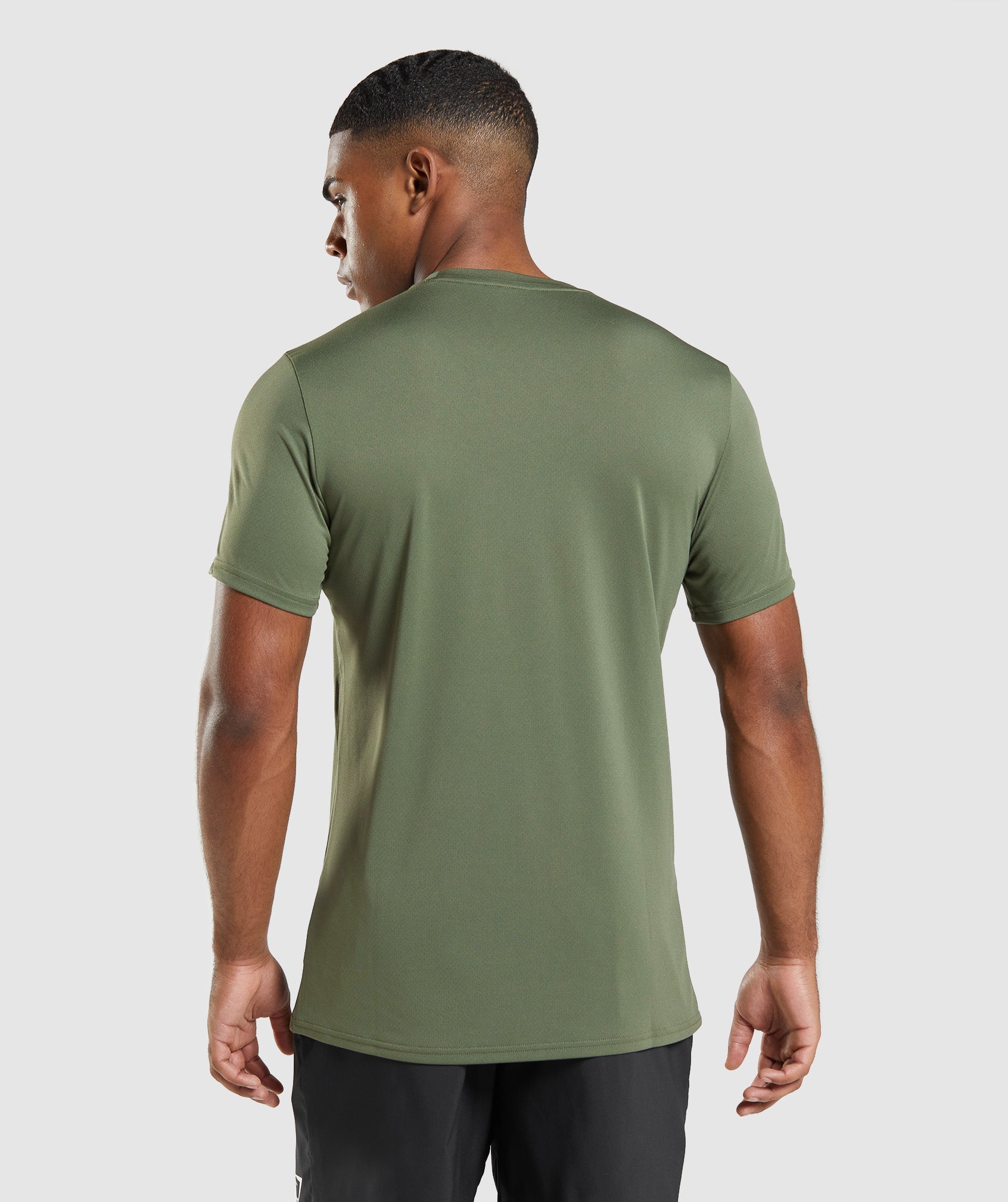 Camiseta Gymshark Arrival Hombre Verde Oliva | 7049215-YT