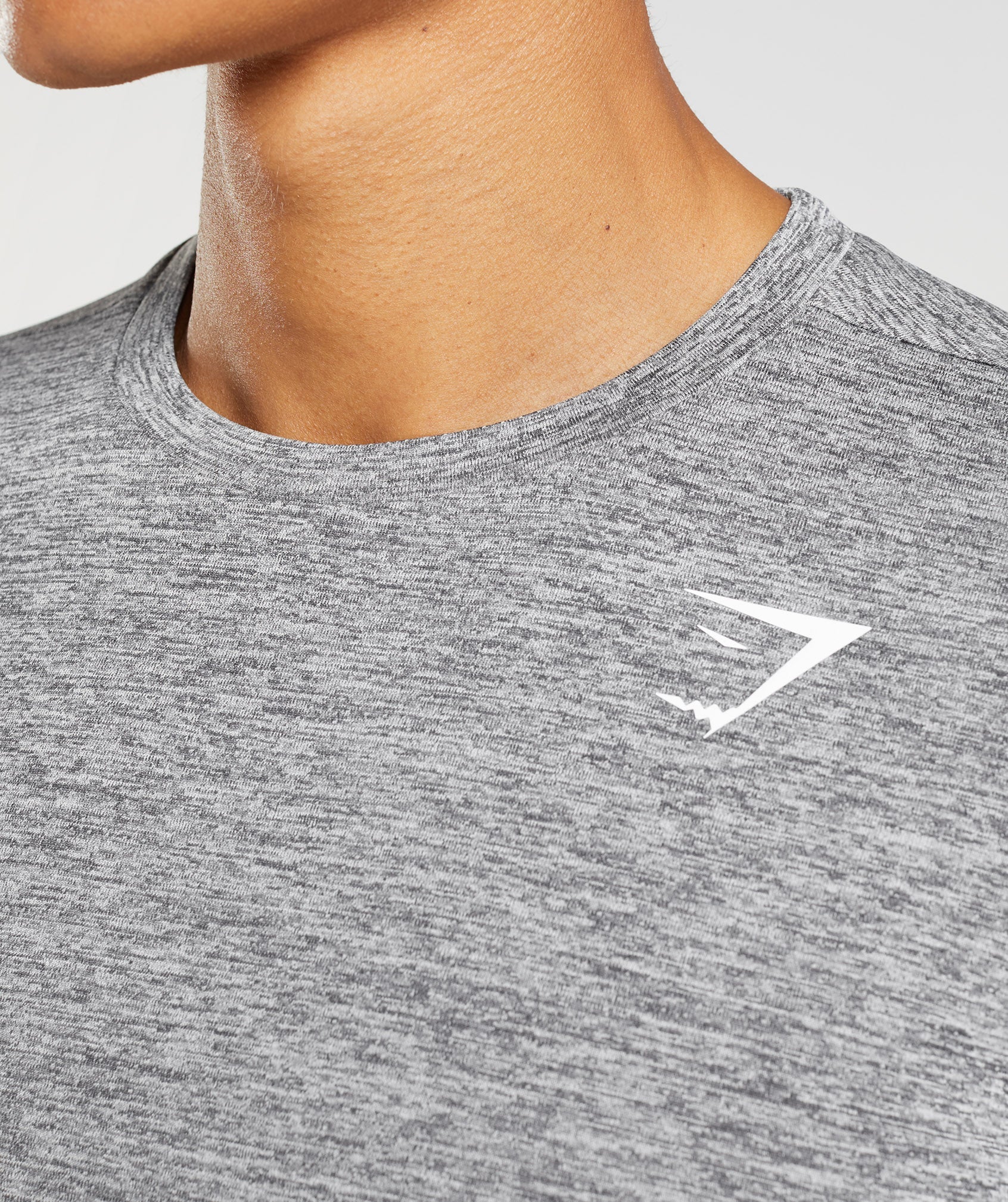 Camiseta Gymshark Arrival Long Sleeve Hombre Gris | 1364250-ES