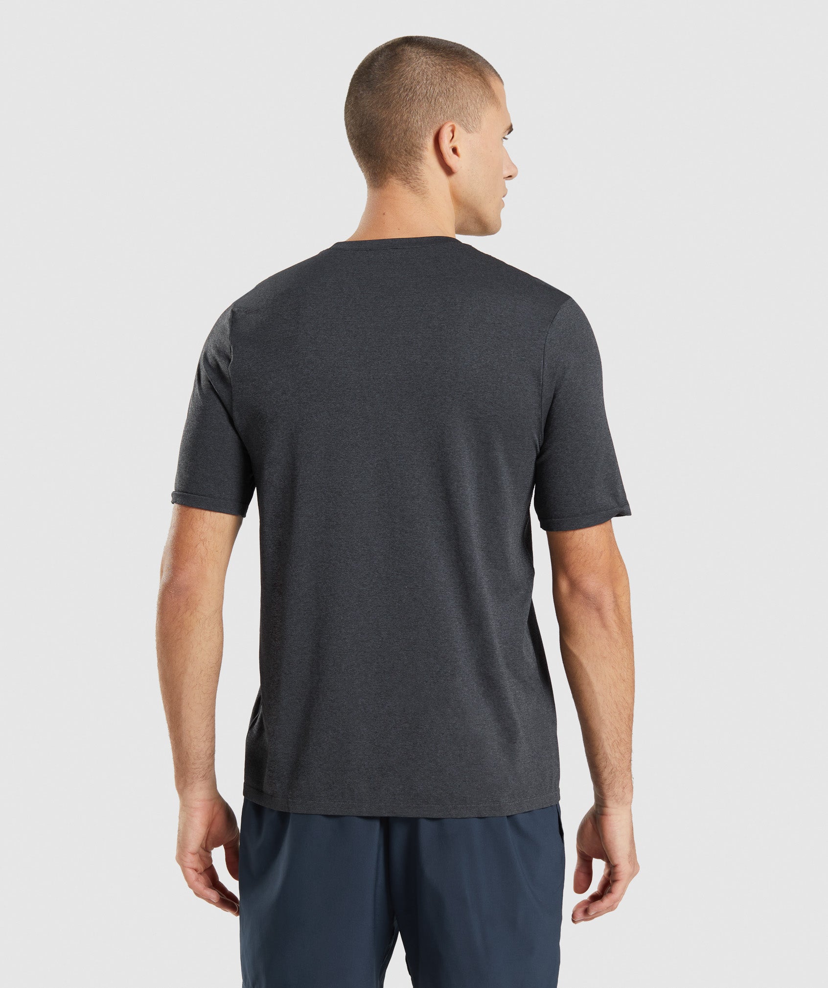 Camiseta Gymshark Arrival Seamless Hombre Negras | 6947021-GP