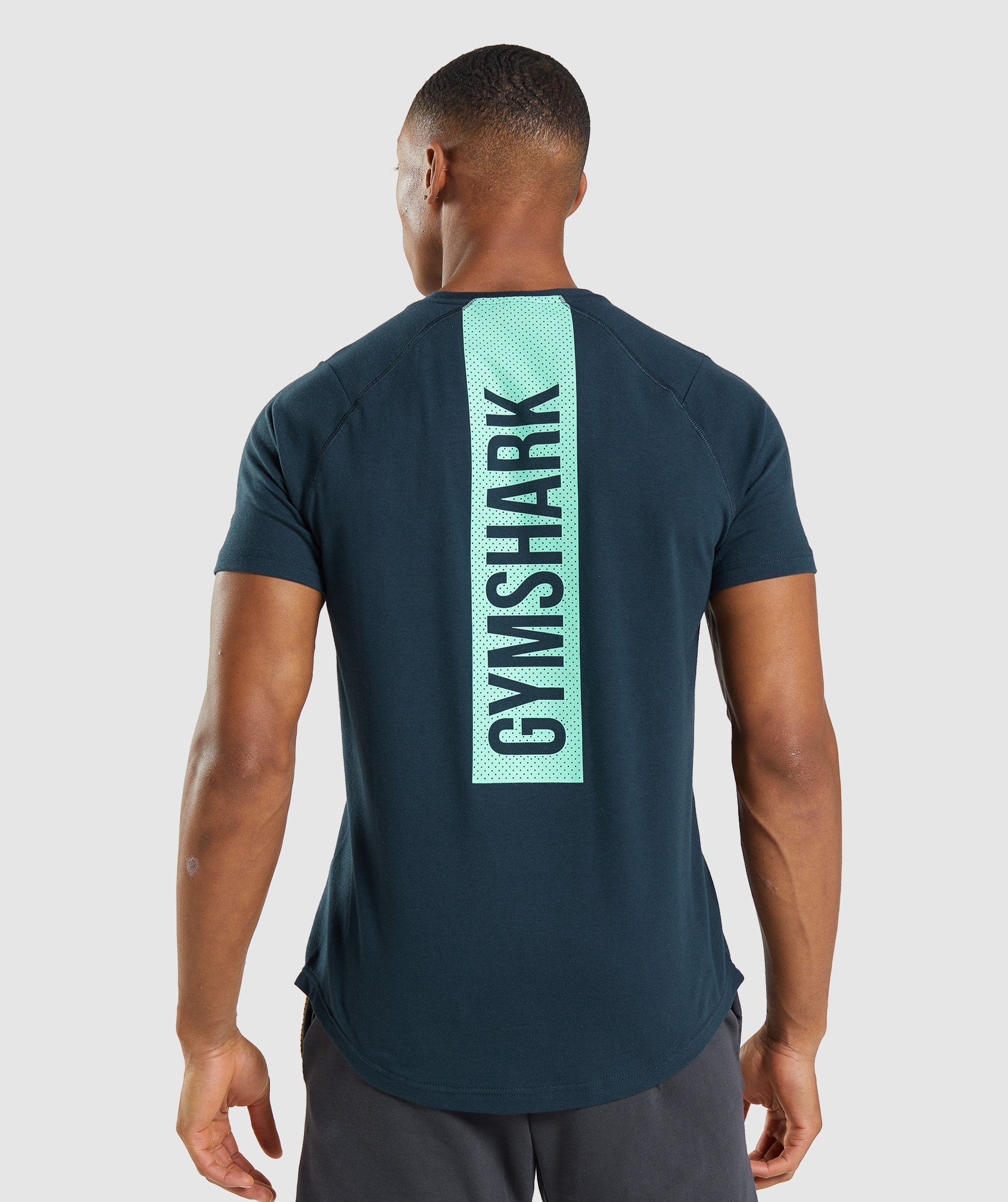 Camiseta Gymshark Bold Hombre Azul Marino | 4859712-YU