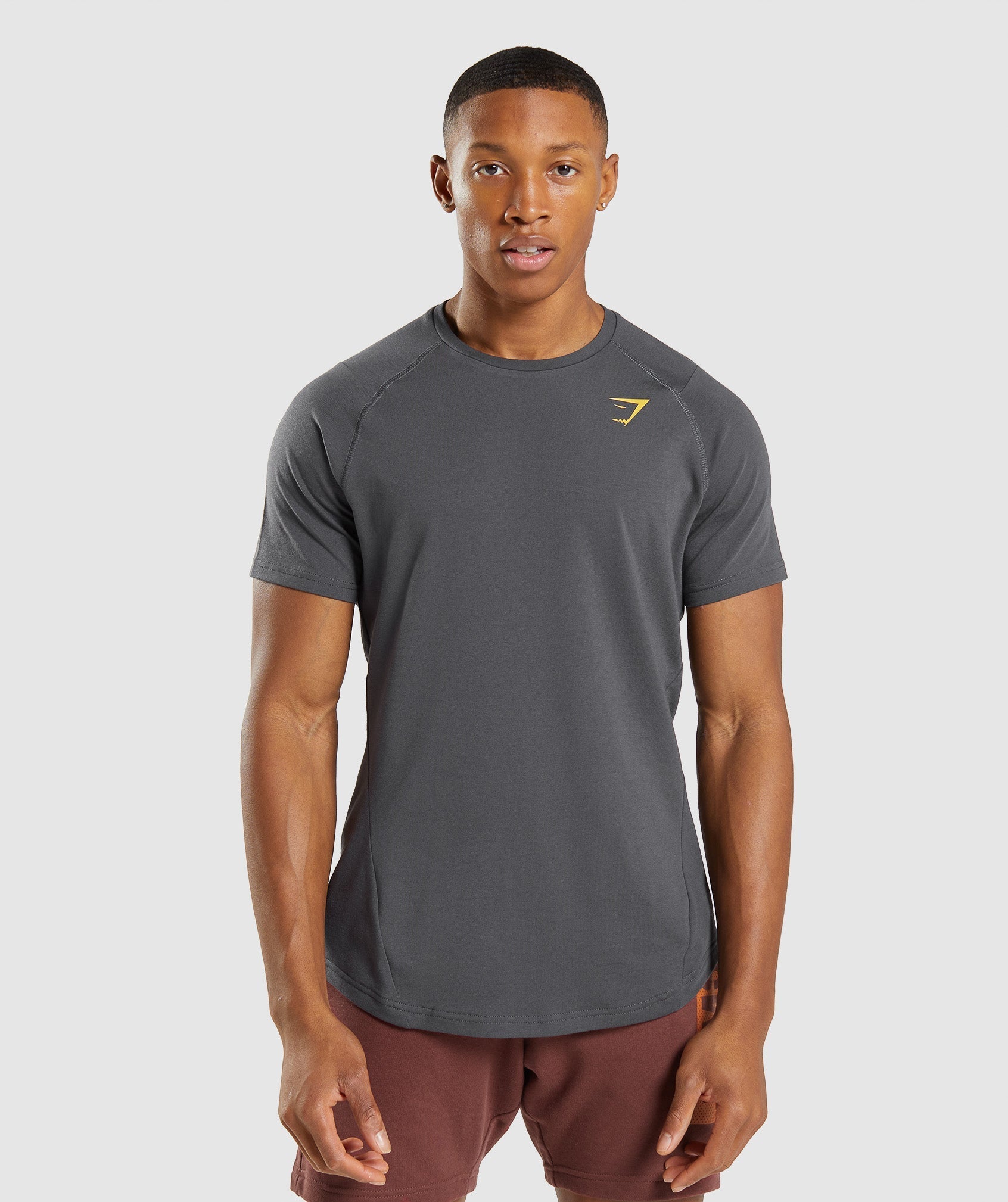 Camiseta Gymshark Bold Hombre Gris | 1098573-PY