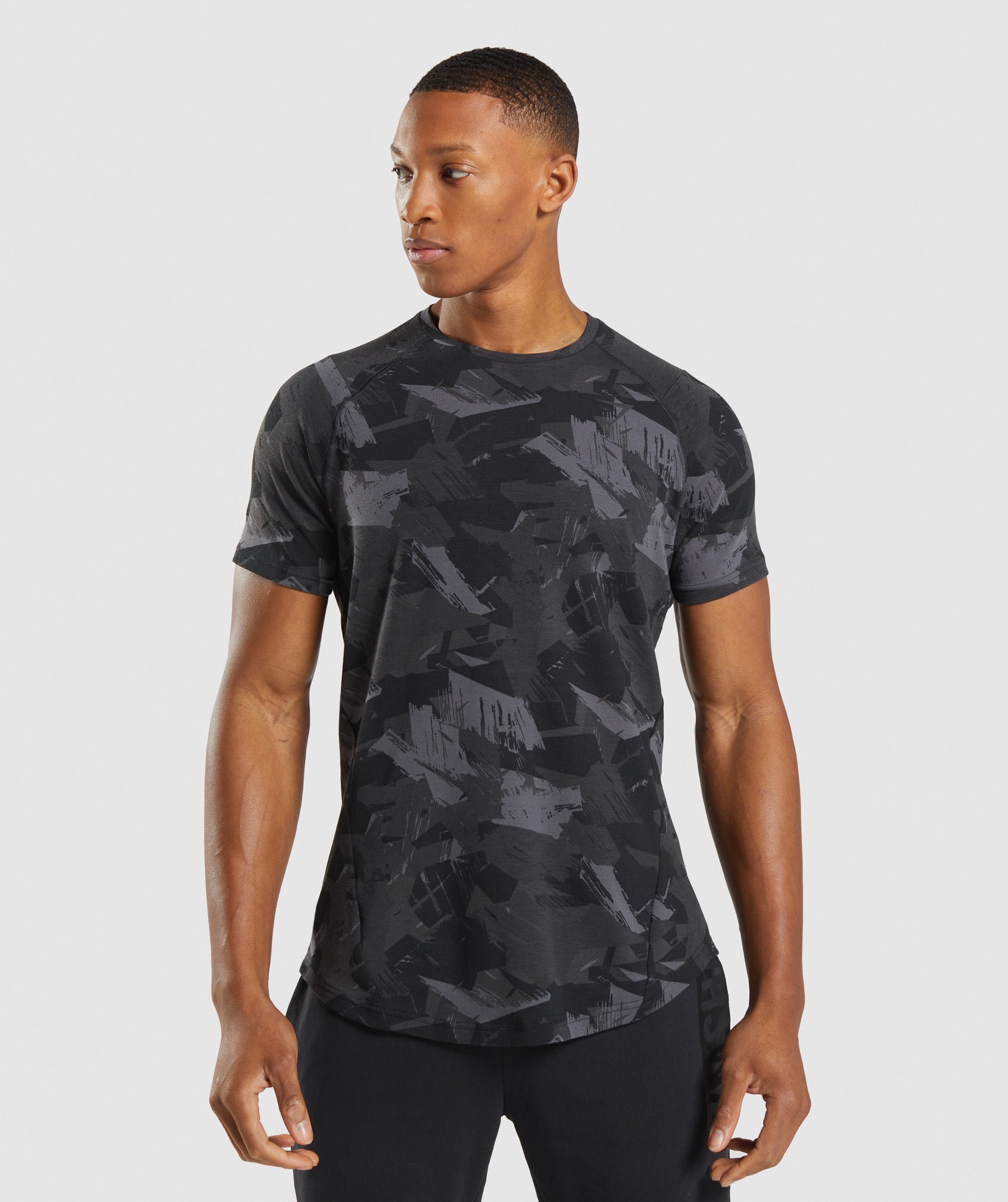 Camiseta Gymshark Bold Hombre Gris | 3729805-UH