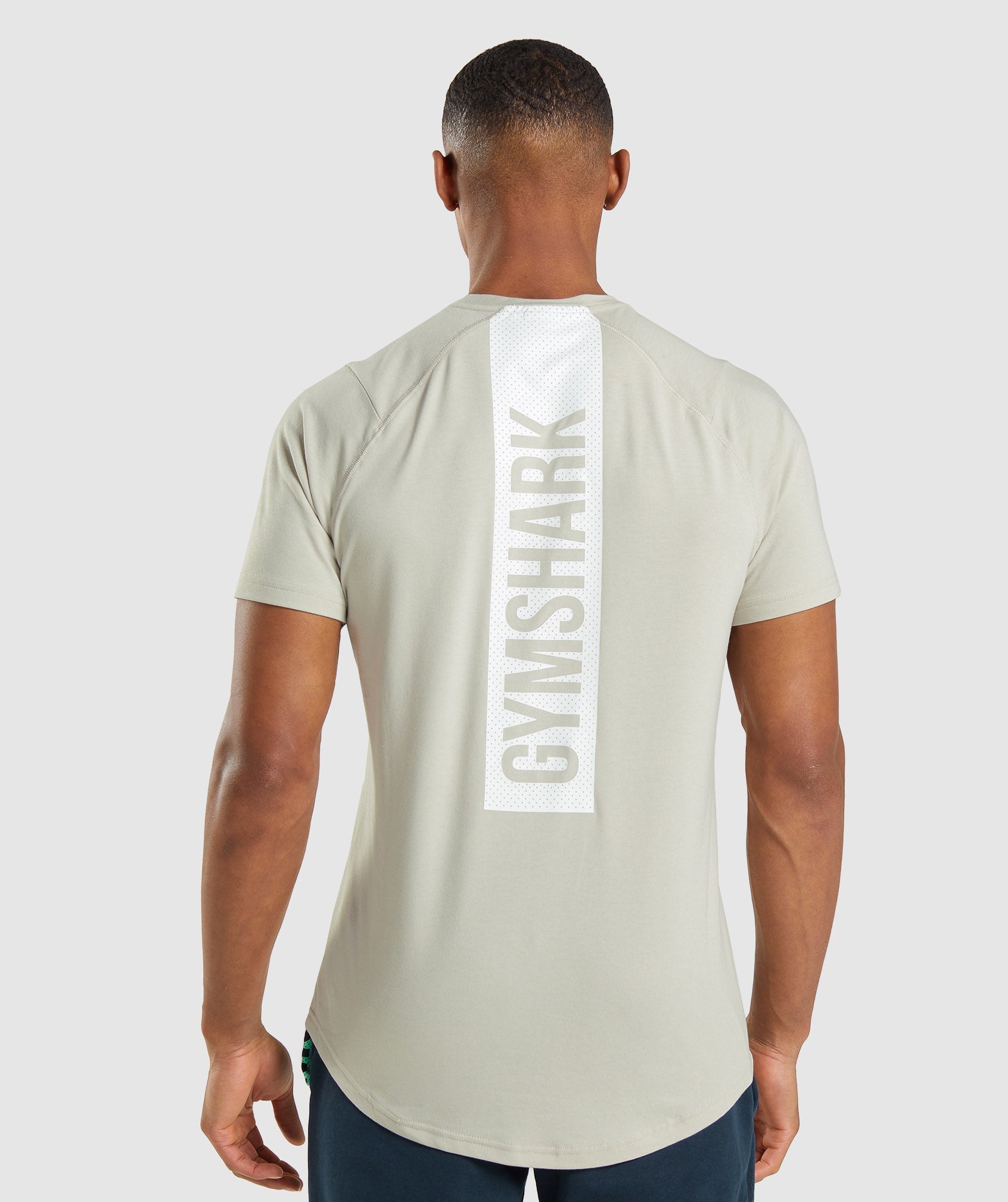 Camiseta Gymshark Bold Hombre Gris | 7654318-LY