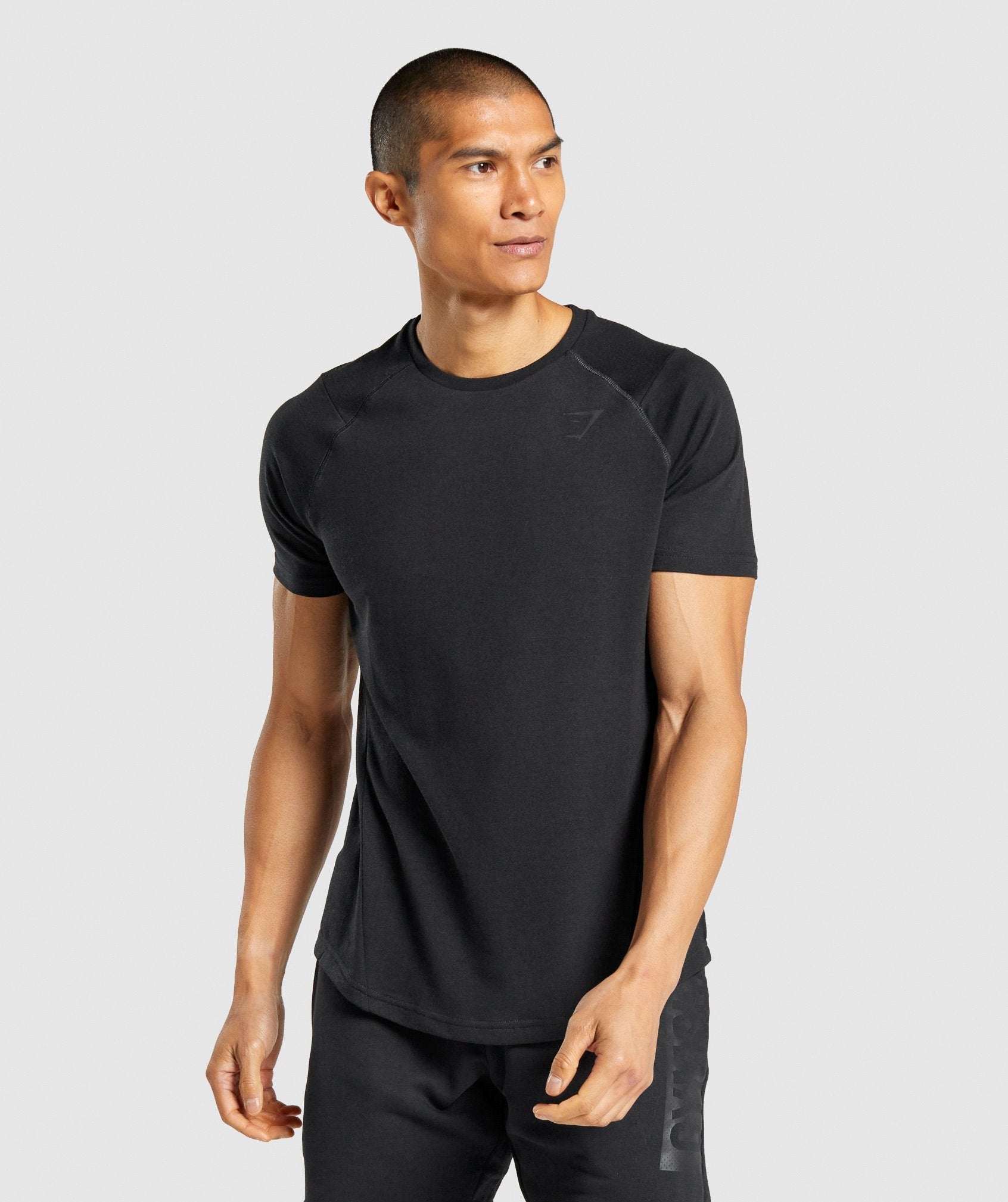 Camiseta Gymshark Bold Hombre Negras | 8190745-IV