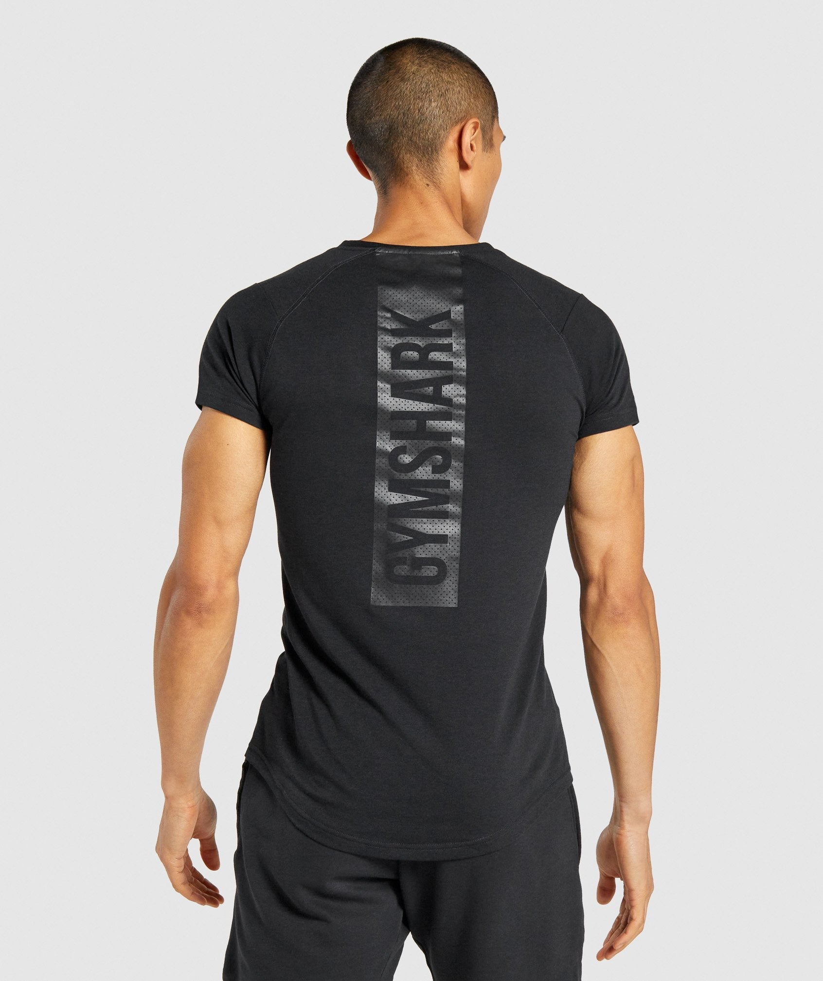 Camiseta Gymshark Bold Hombre Negras | 9205684-IS