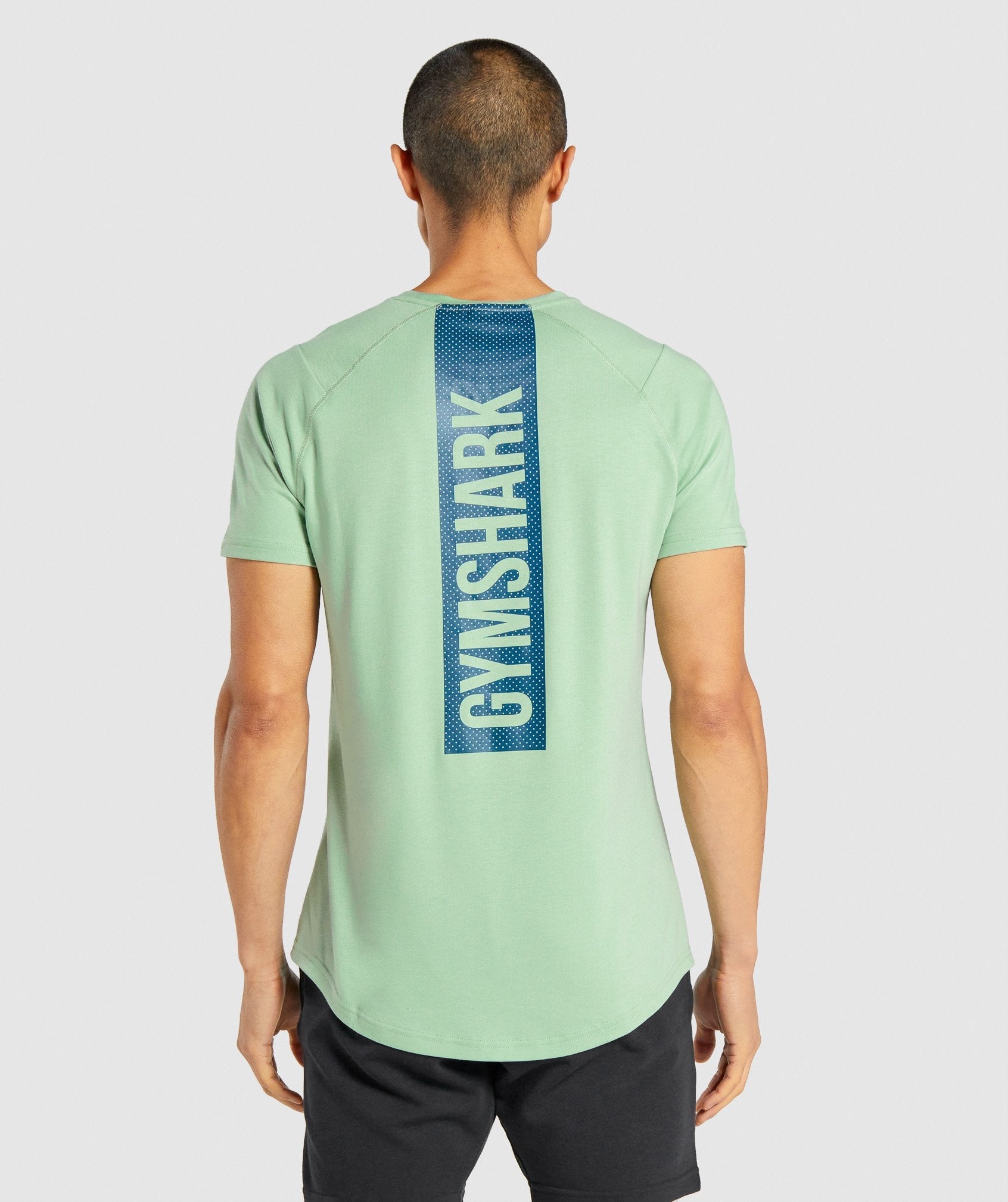 Camiseta Gymshark Bold Hombre Verde | 7580936-GM