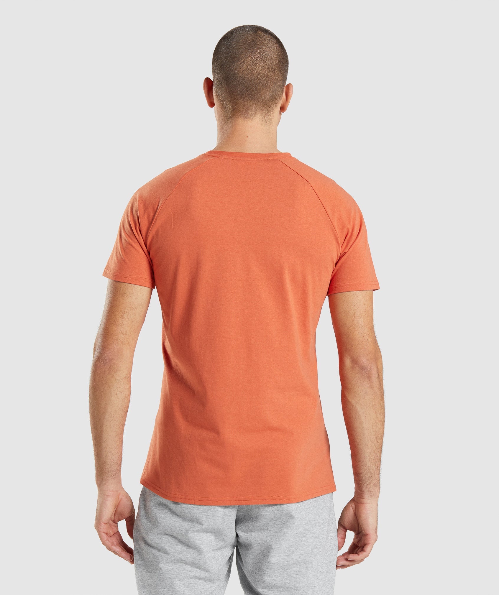 Camiseta Gymshark Critical Hombre Naranjas | 8907654-UI