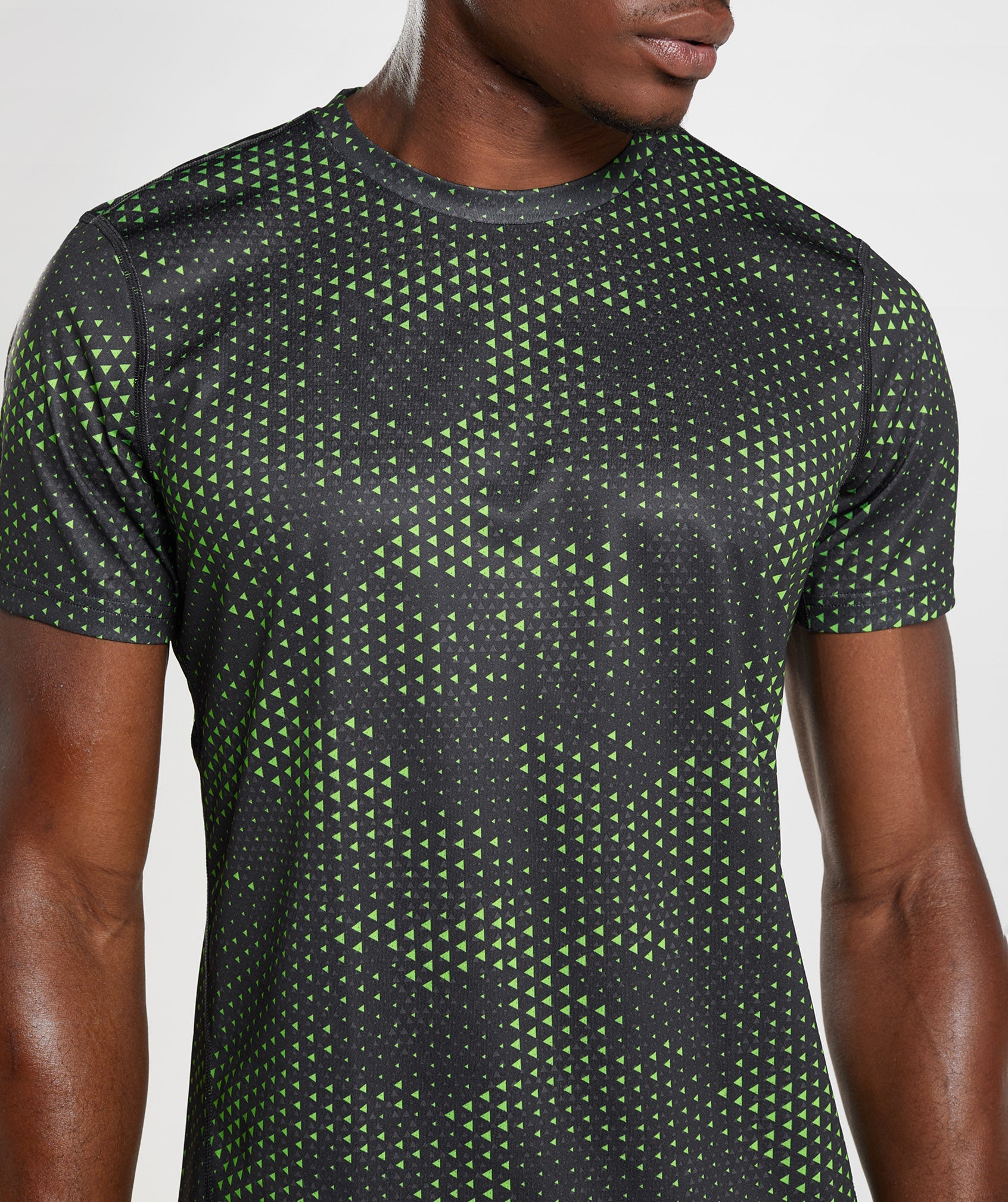 Camiseta Gymshark Deporte Hombre Verde Claro | 2357091-DO