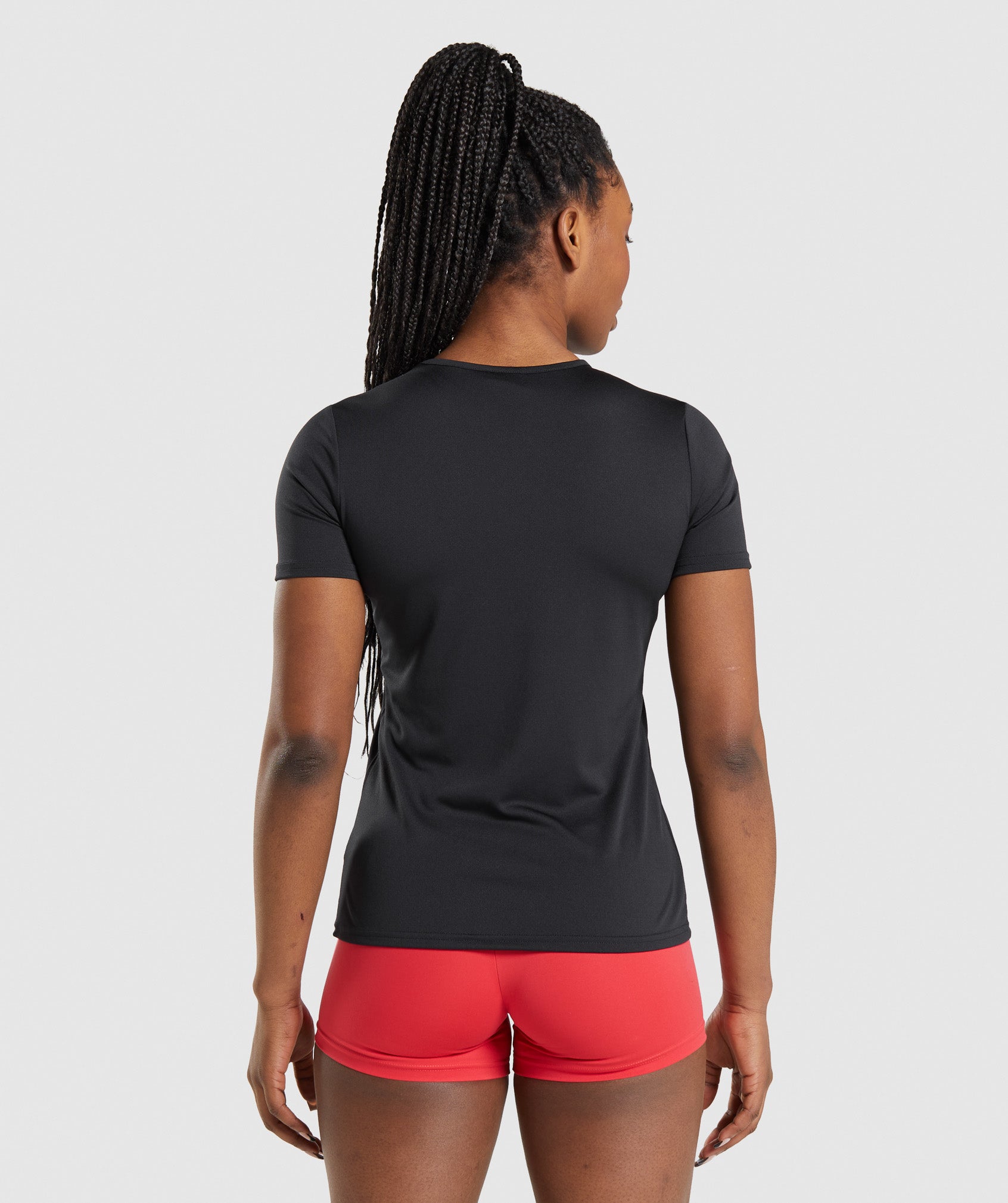 Camiseta Gymshark Entrenamiento Mujer Negras | 9603412-RC