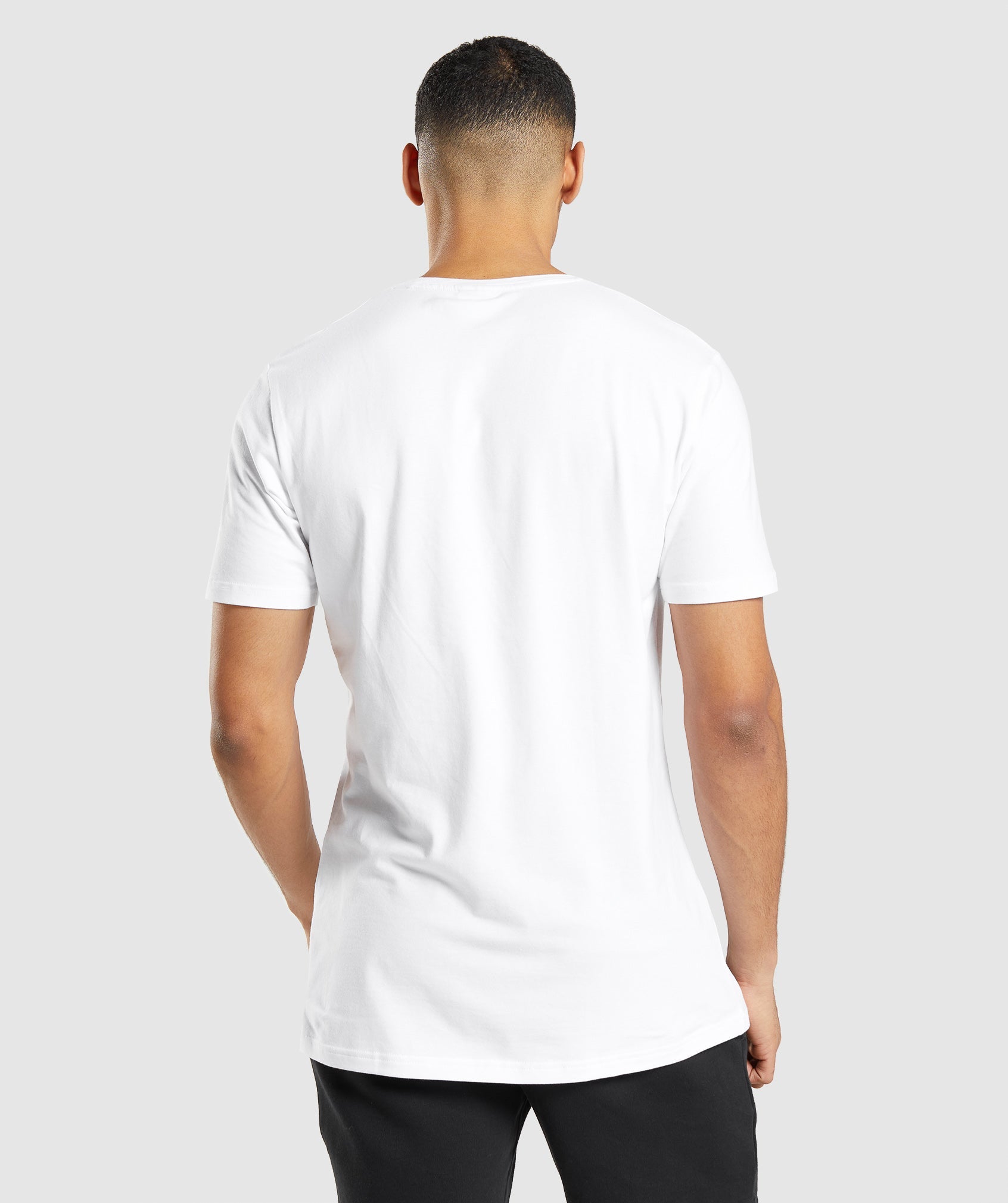 Camiseta Gymshark Essential Hombre Blancas | 2549730-AX