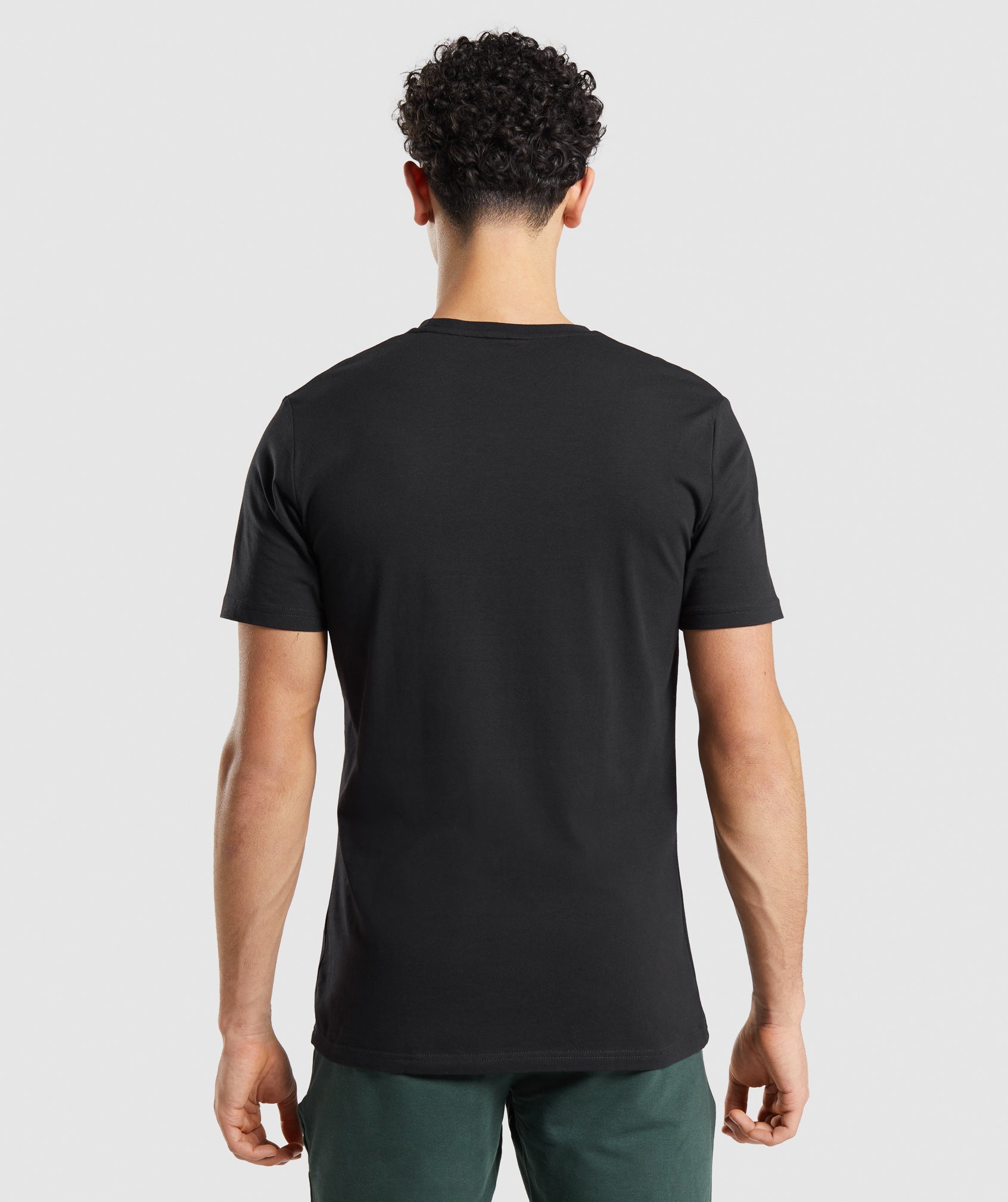 Camiseta Gymshark Essential Hombre Negras | 5103824-QD