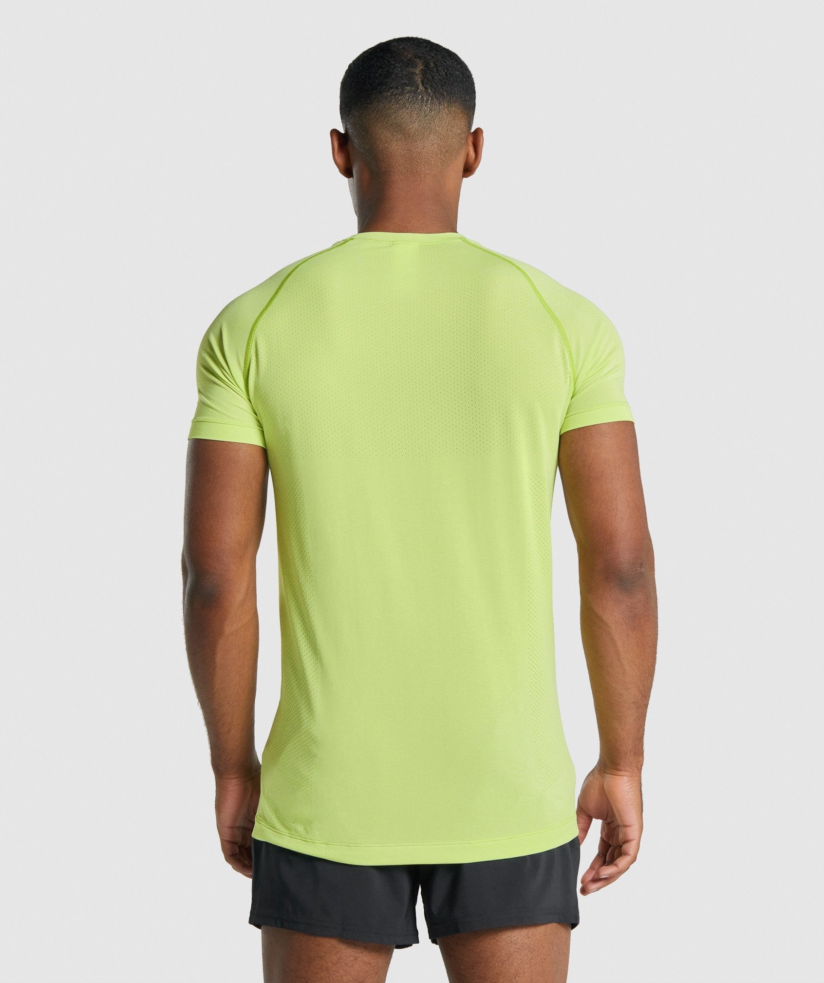 Camiseta Gymshark Vital Light seamless Hombre Amarillo | 7951024-QG