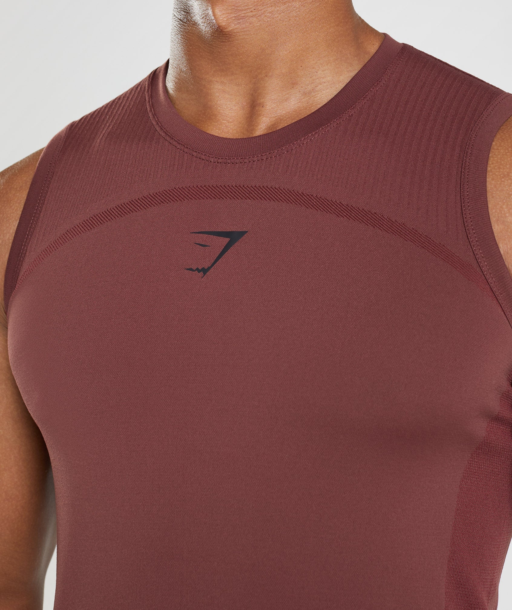 Camiseta Tirantes Gymshark 315 Seamless Hombre Marrones | 7486935-HA