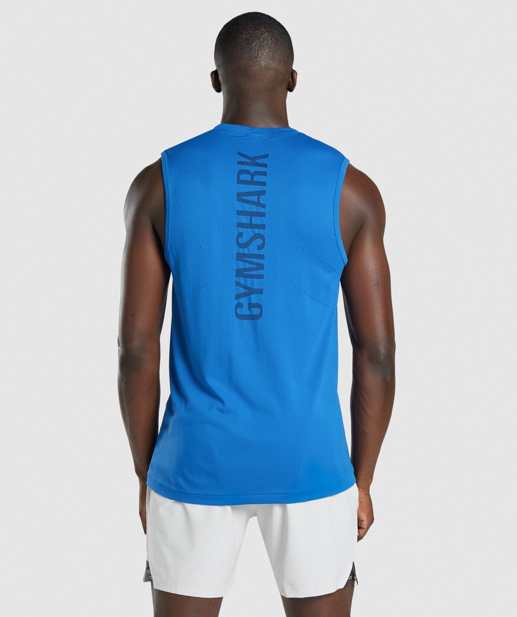 Camiseta Tirantes Gymshark Apex Hombre Azules | 5048321-QW