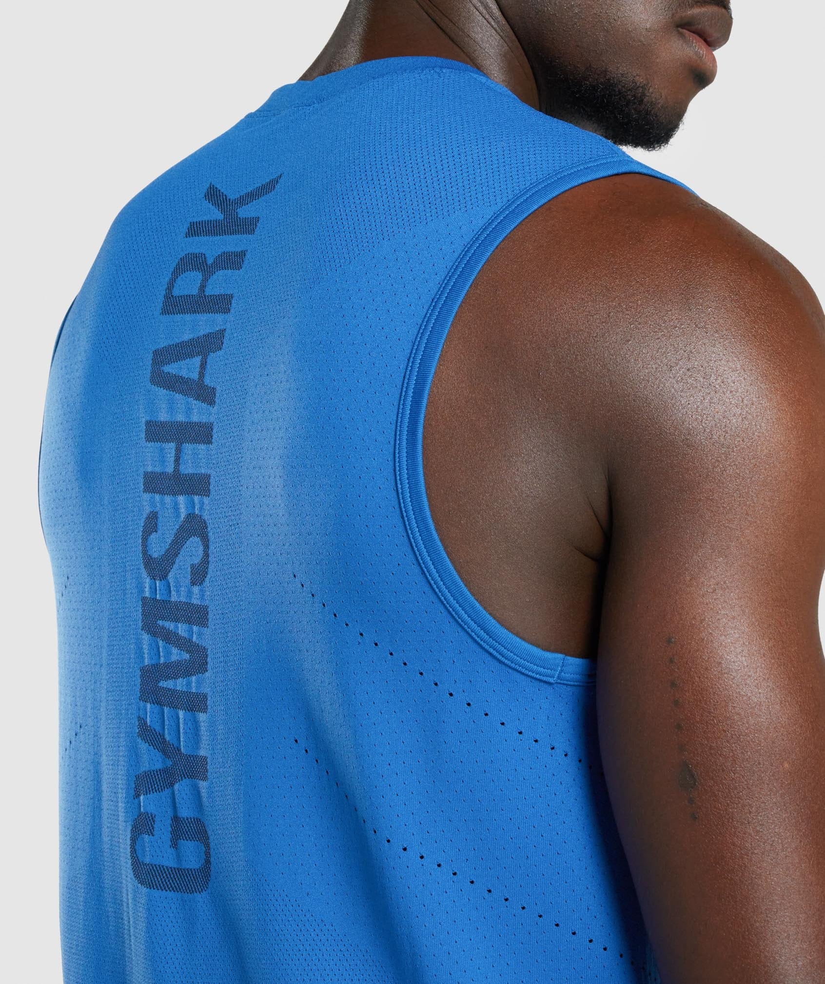 Camiseta Tirantes Gymshark Apex Hombre Azules | 5048321-QW