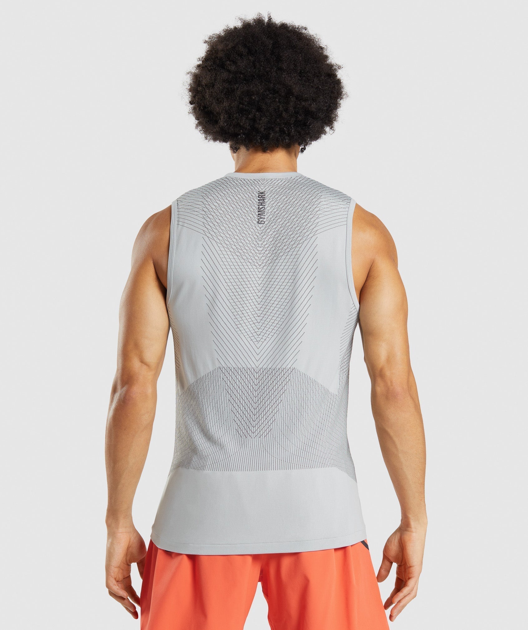 Camiseta Tirantes Gymshark Apex Seamless Hombre Gris | 7059186-HE