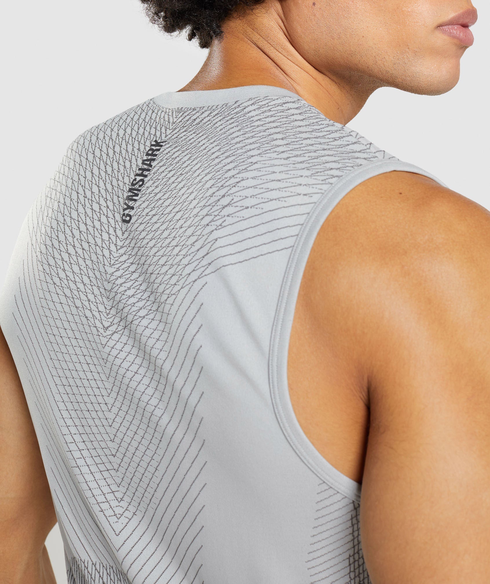 Camiseta Tirantes Gymshark Apex Seamless Hombre Gris | 7059186-HE