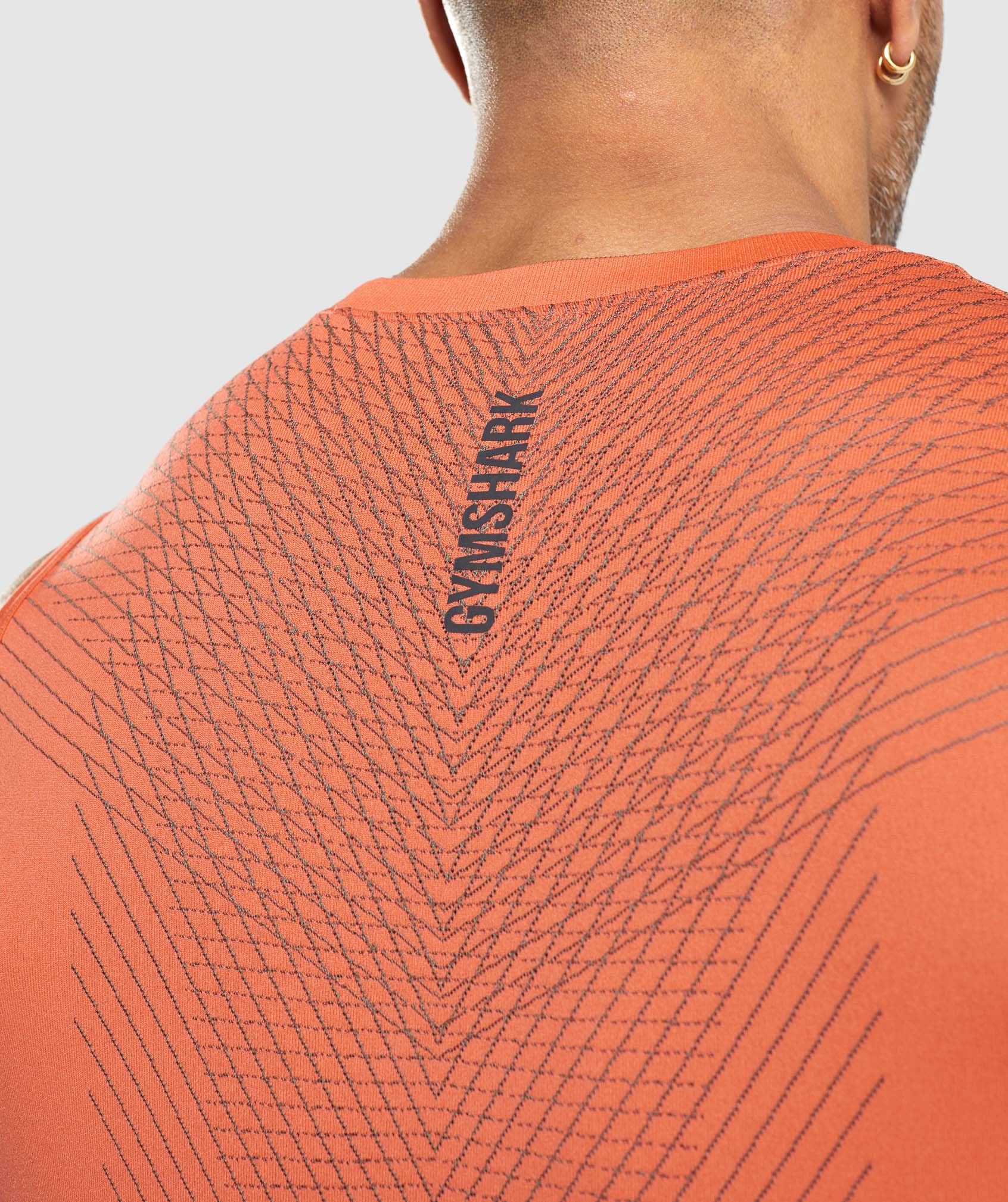 Camiseta Tirantes Gymshark Apex Seamless Hombre Naranjas | 9107352-FB