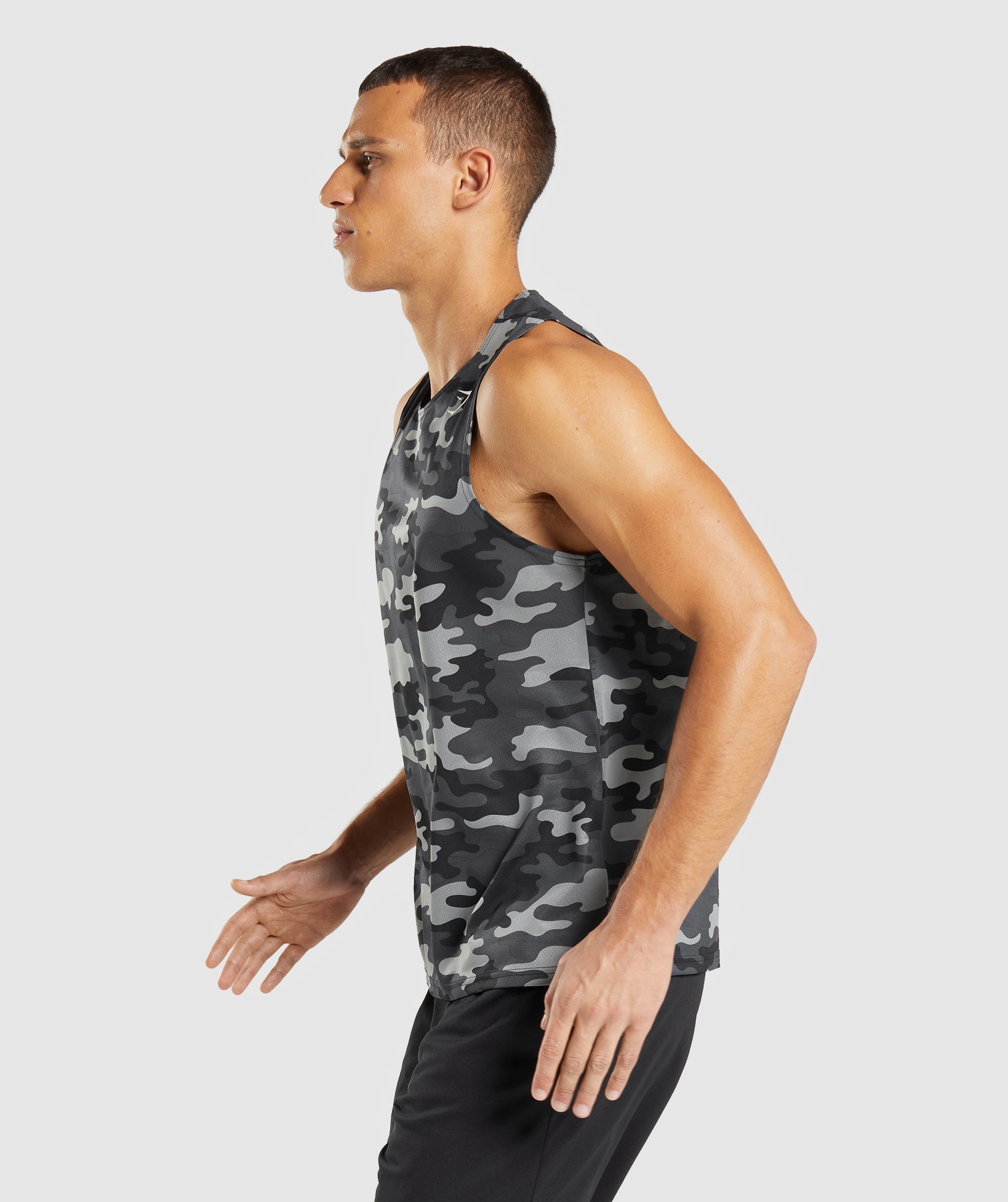 Camiseta Tirantes Gymshark Arrival Hombre Gris | 3089614-BI