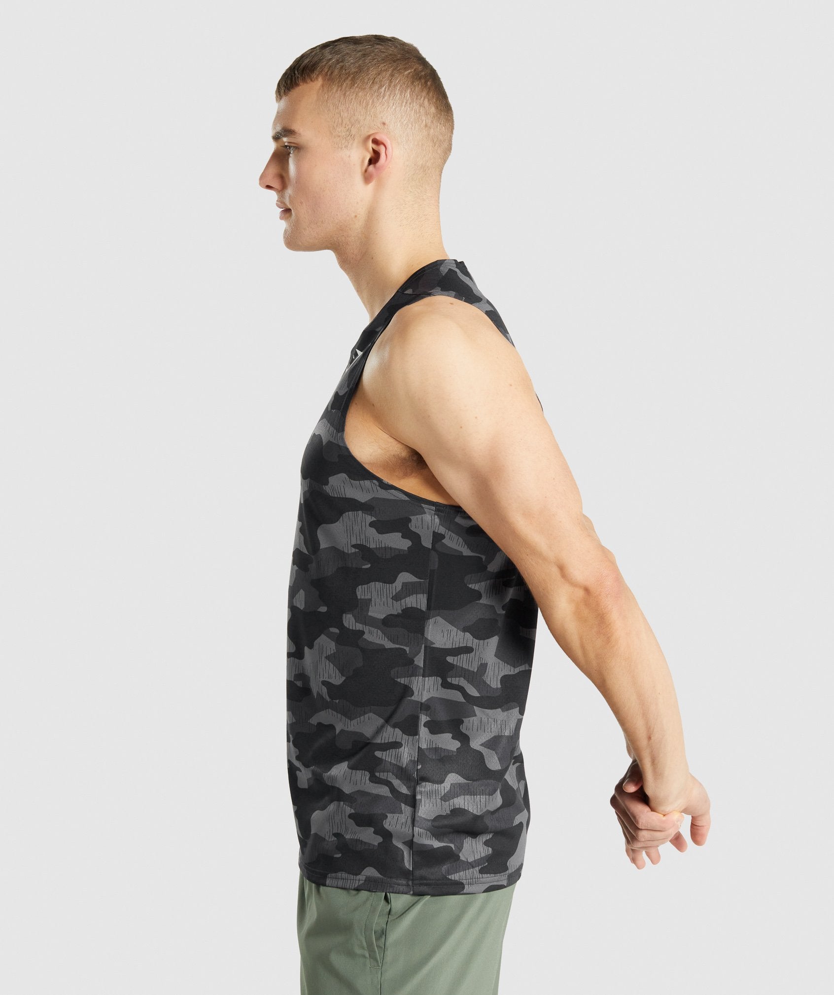 Camiseta Tirantes Gymshark Arrival Hombre Gris | 3768250-JZ